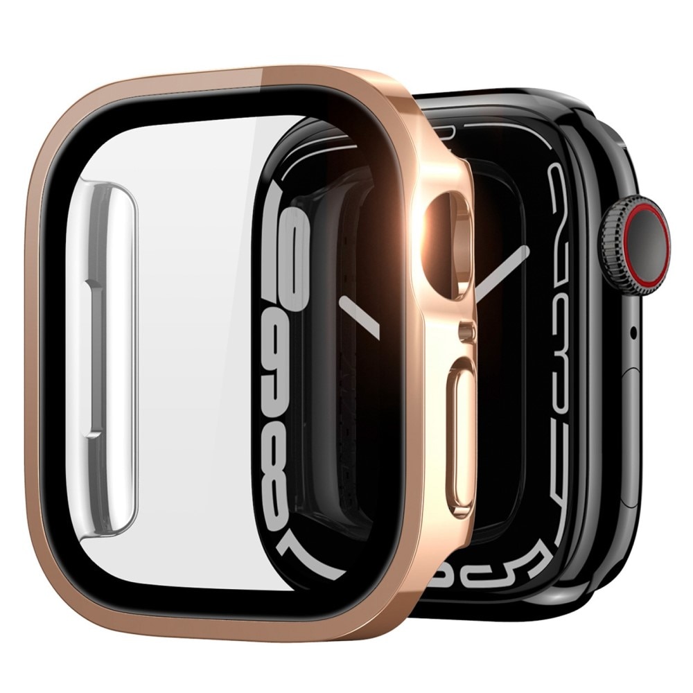 Solid Shockproof Case Apple Watch 45mm Series 8 Rose Gold