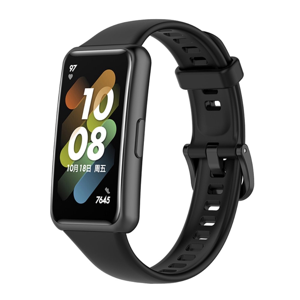 Huawei Huawei Band 7 Siliconen bandje Zwart