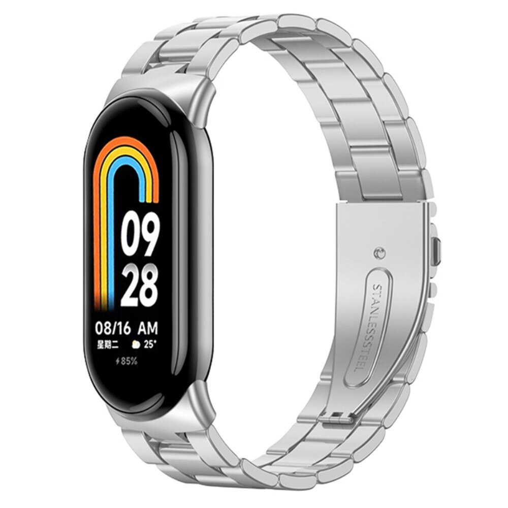 Xiaomi Smart Band 8 Metalen Armband zilver