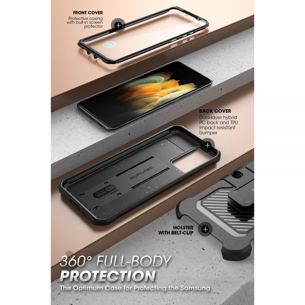 Unicorn Beetle Pro Case Samsung Galaxy S21 FE Zwart