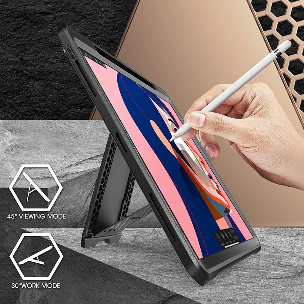 Unicorn Beetle Pro Case iPad Pro 12.9 5th Gen (2021) Zwart