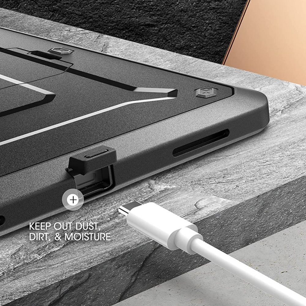 Unicorn Beetle Pro Case iPad Pro 12.9 5th Gen (2021) Zwart