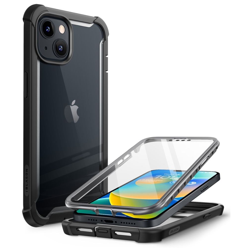 Ares Clear Case iPhone 14 Plus Zwart