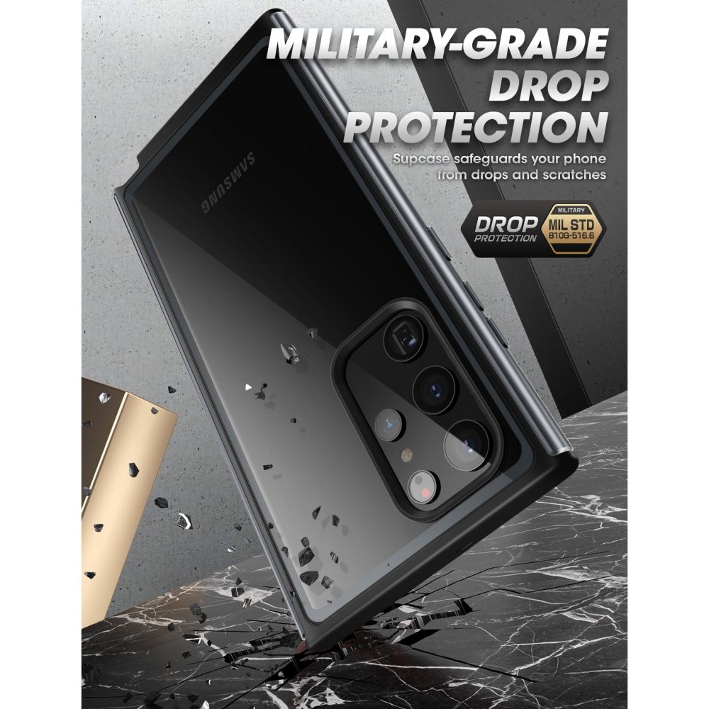 Unicorn Beetle Edge Pro Samsung Galaxy S22 Ultra Zwart