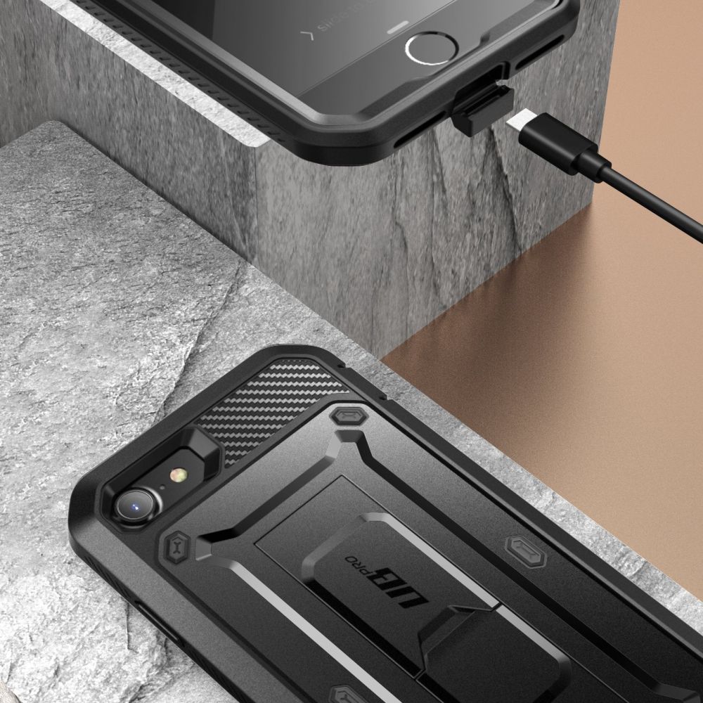 Unicorn Beetle Pro Case iPhone SE (2022) Zwart