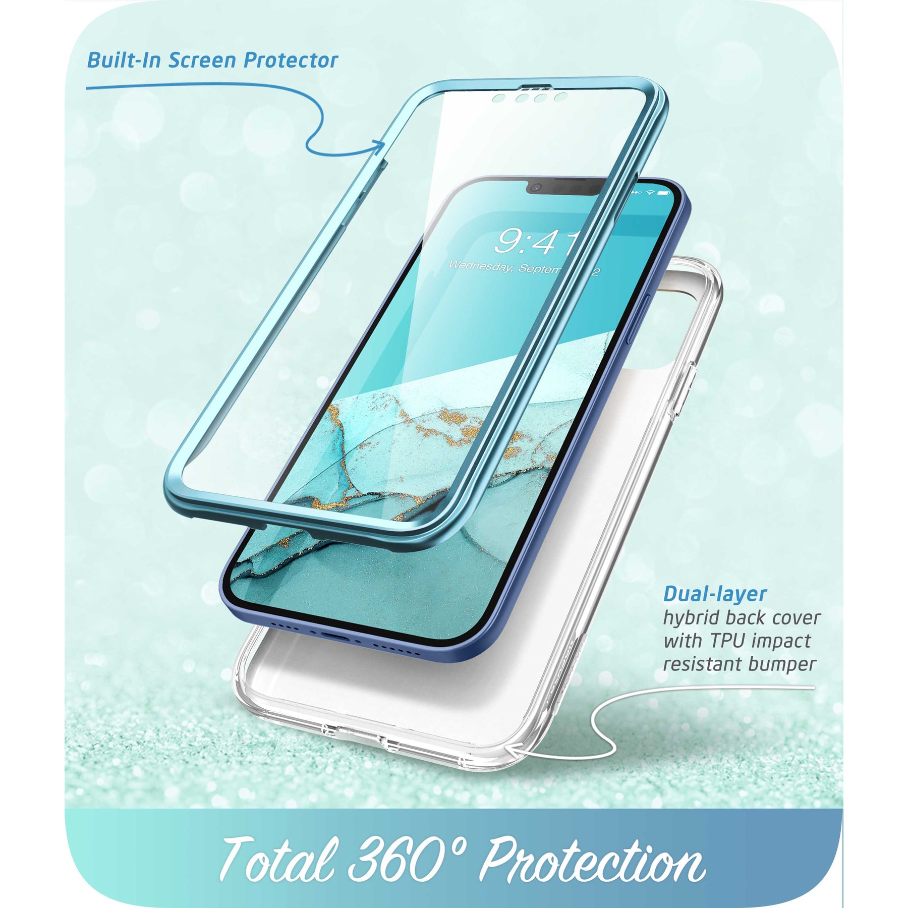 Cosmo Case iPhone 13 Ocean Blue