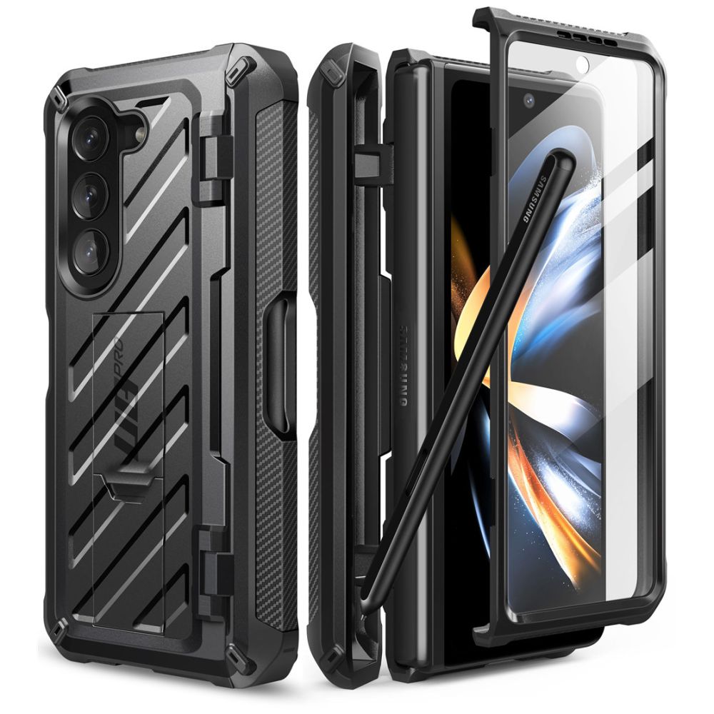 Unicorn Beetle Pro Pen Case Samsung Galaxy Z Fold 5 Zwart