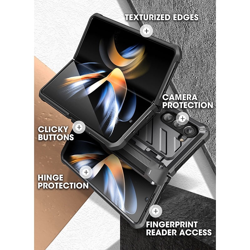 Unicorn Beetle Pro Pen Case Samsung Galaxy Z Fold 5 Zwart