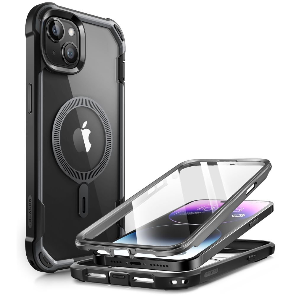 Ares MagSafe Case iPhone 15 zwart