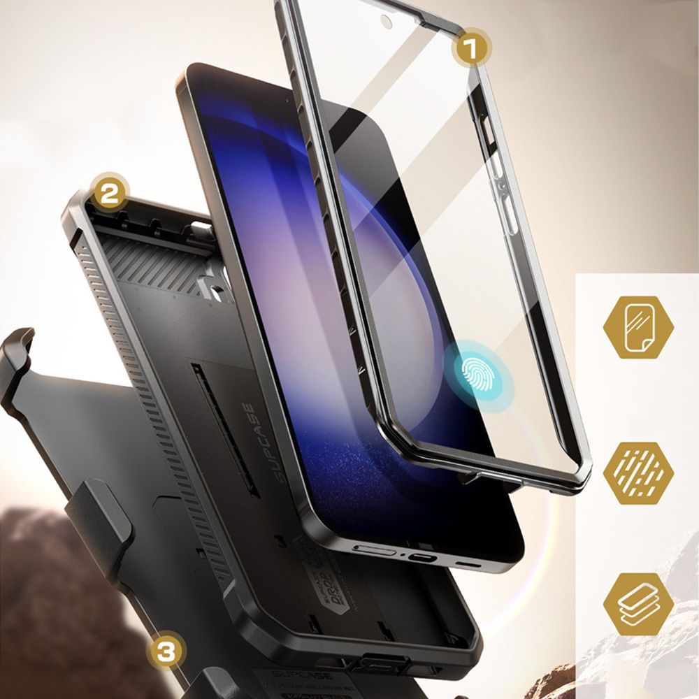 Unicorn Beetle Pro Case Samsung Galaxy S24 zwart