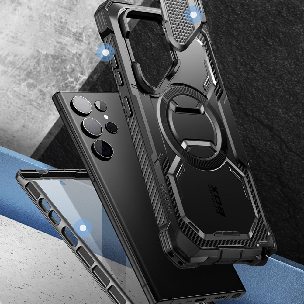 Armorbox MagSafe Case Samsung Galaxy S24 Ultra zwart
