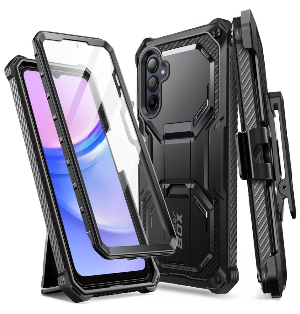 Armorbox Case Samsung Galaxy A15 zwart