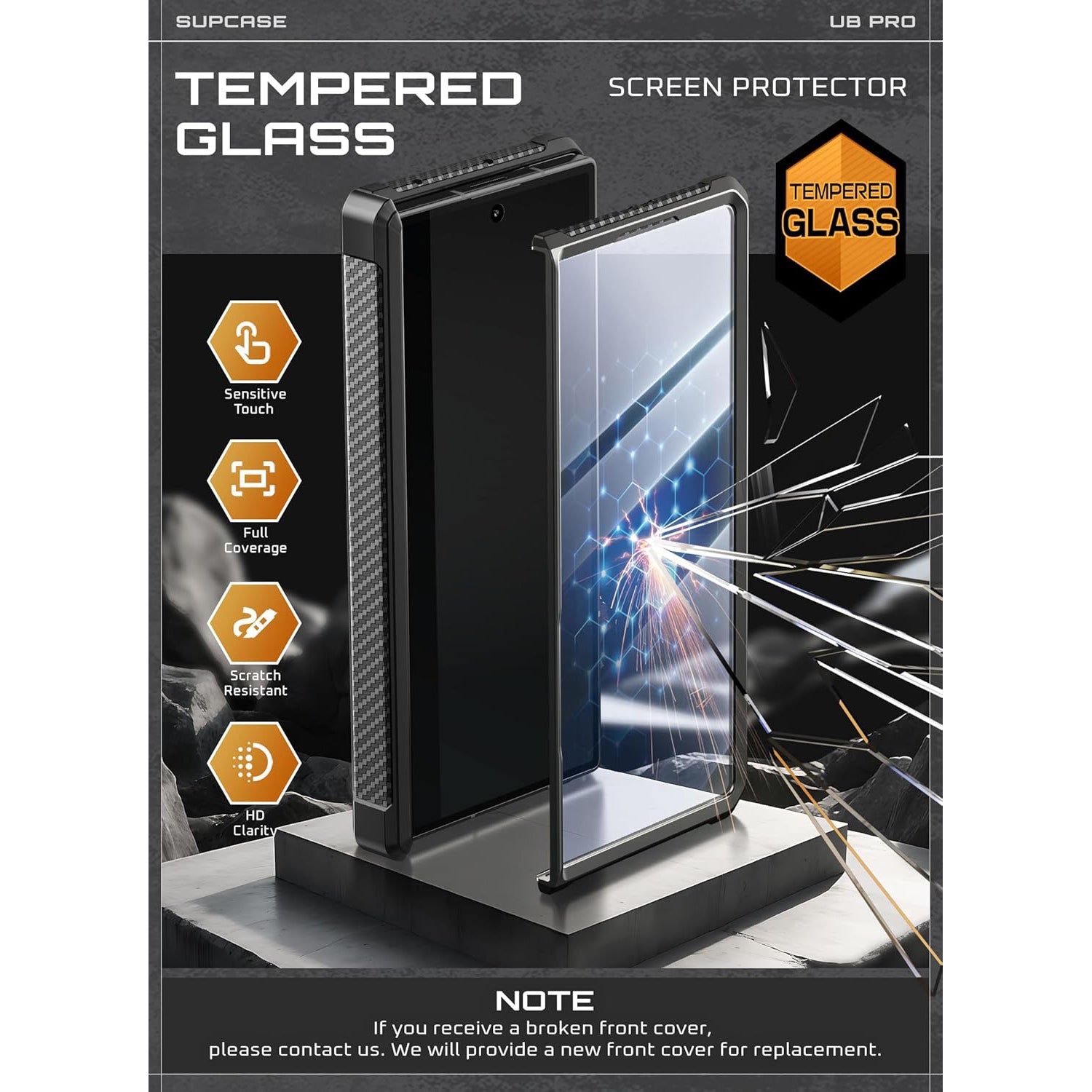 Unicorn Beetle Pro Case Samsung Galaxy Z Fold 7 zwart