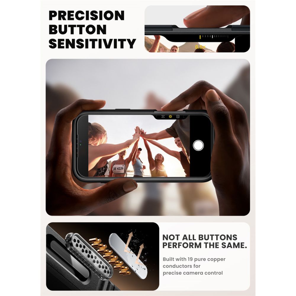 Ares Flip MagSafe Hoesje iPhone 17 Pro Max zwart