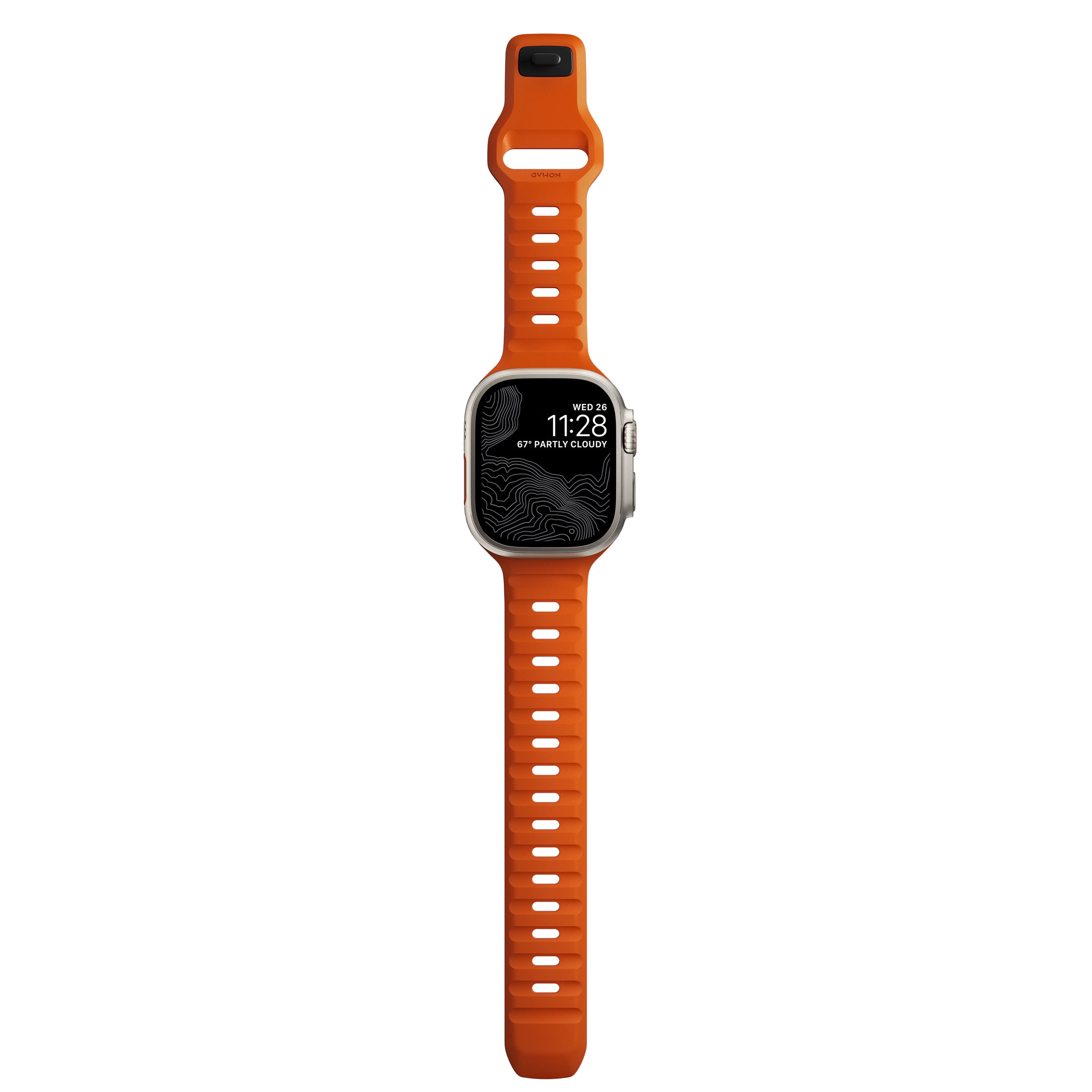 Sport Band Apple Watch Ultra 2 49mm Ultra Orange