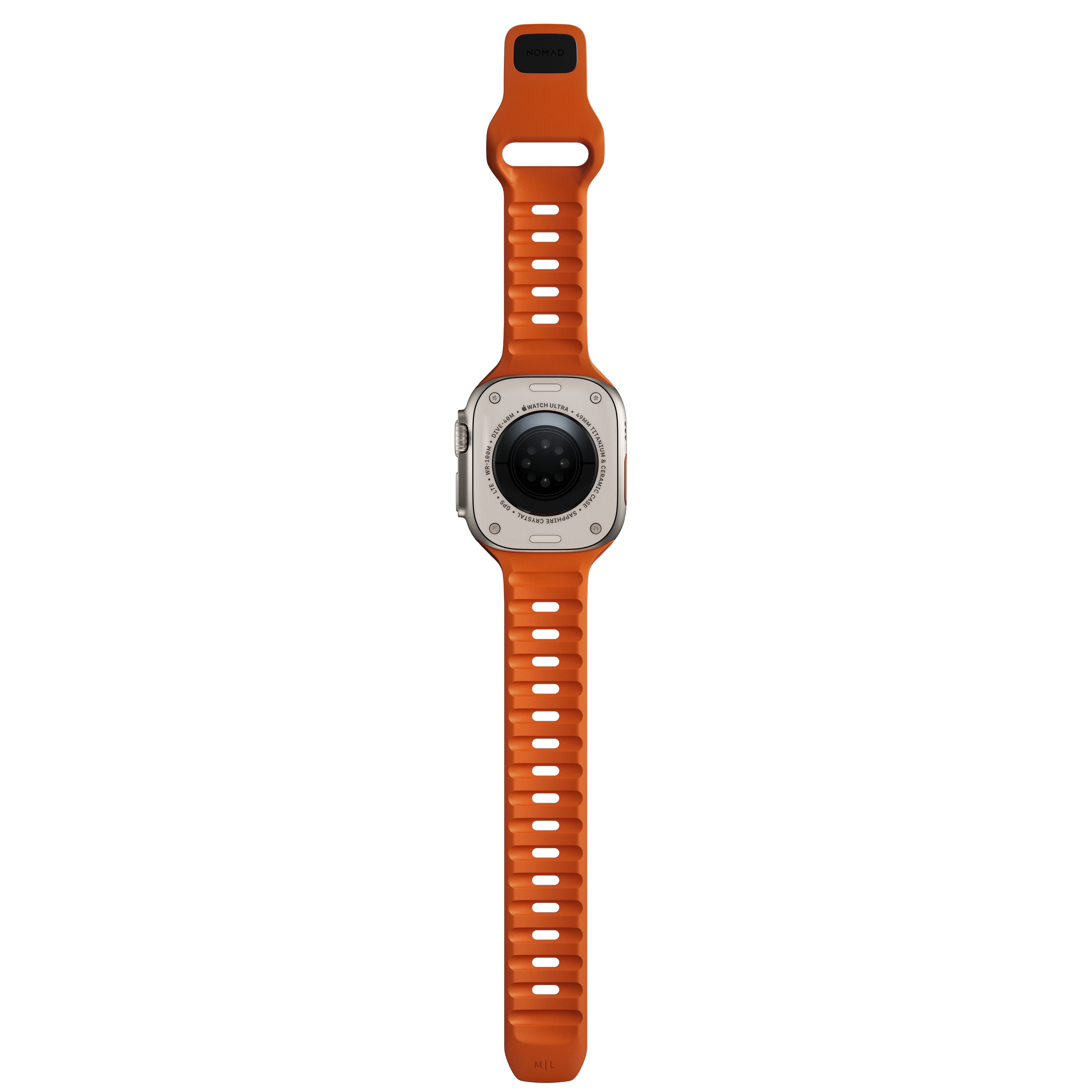 Sport Band Apple Watch Ultra 2 49mm Ultra Orange