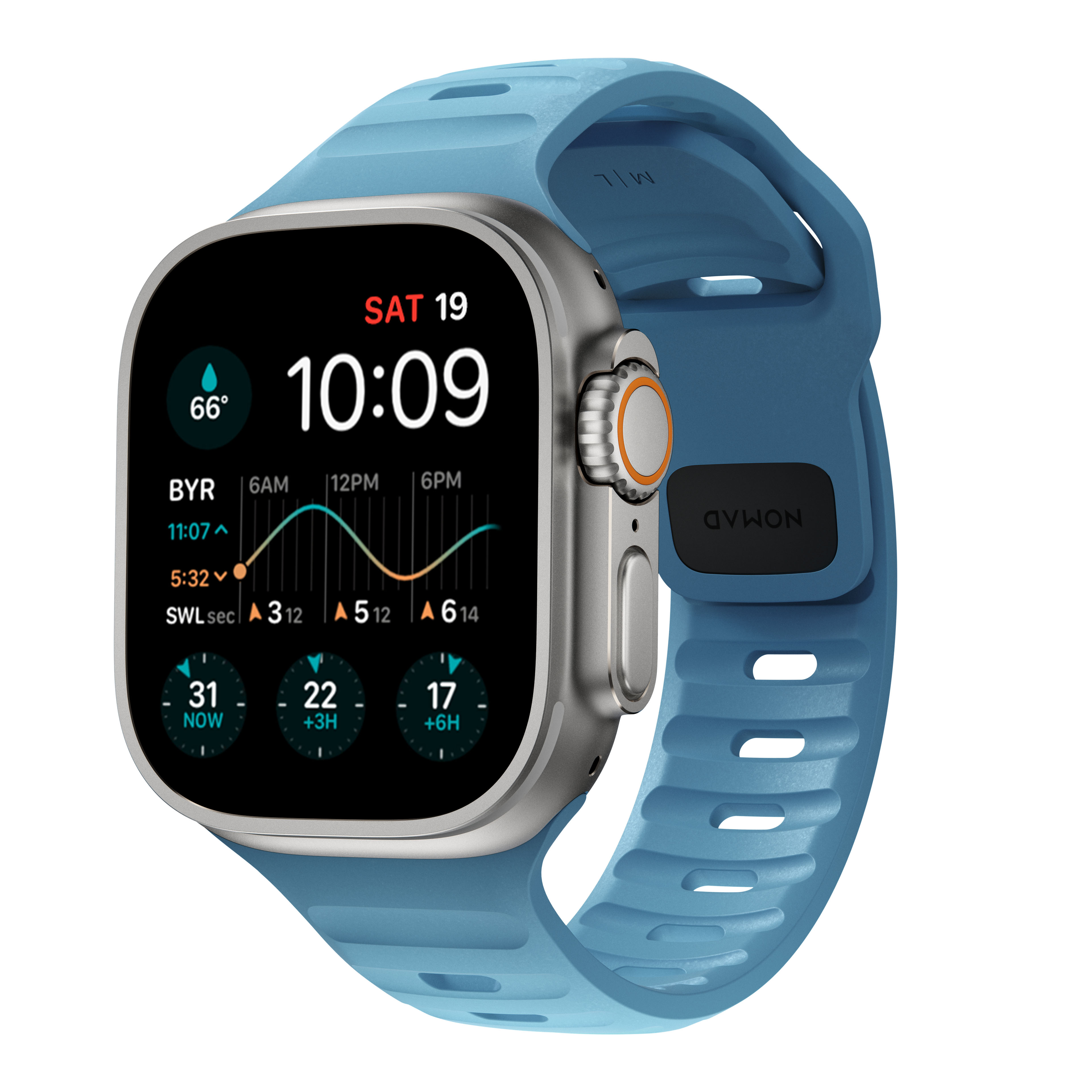 Sport Band Apple Watch Ultra 49mm Electric Blue