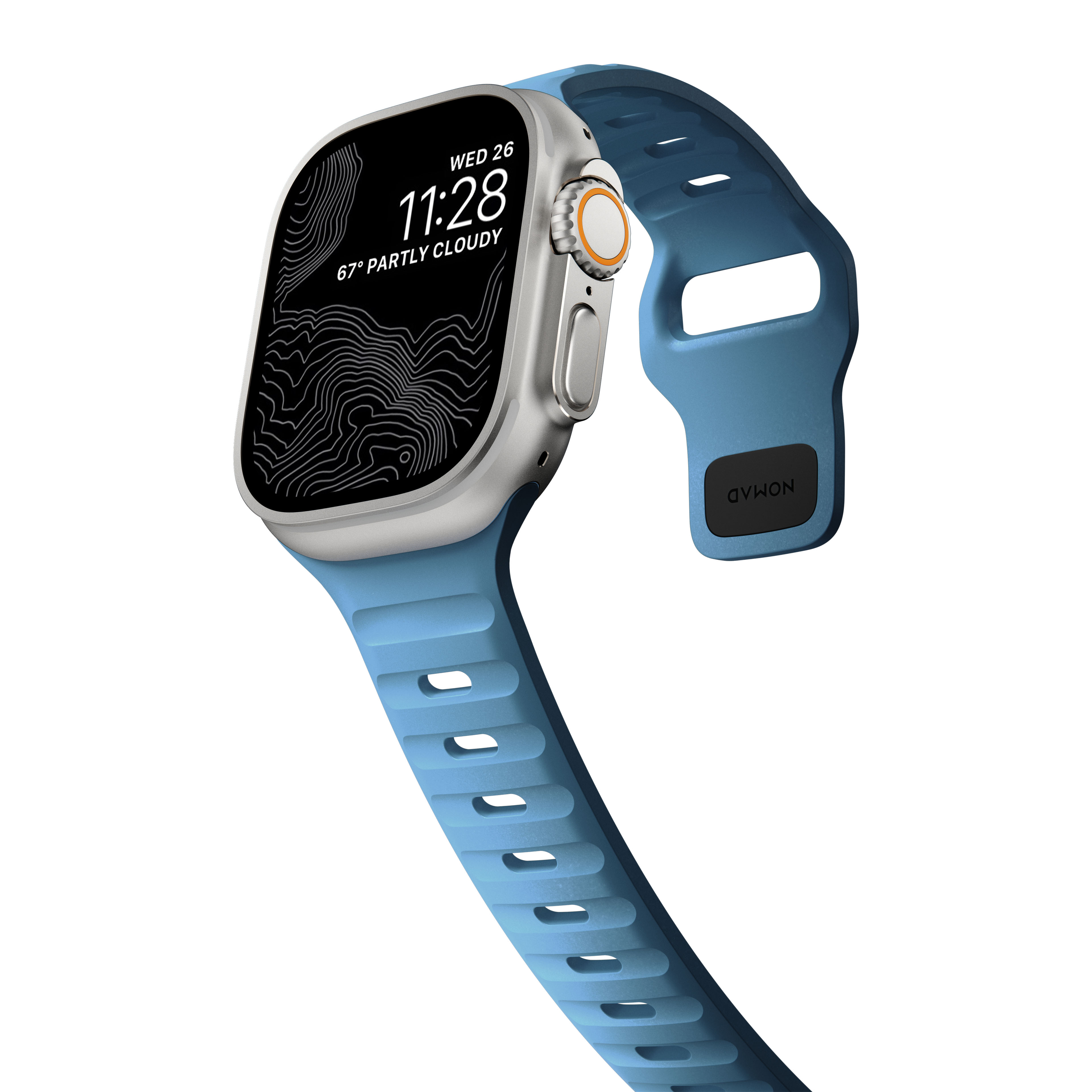 Sport Band Apple Watch 45mm Series 7 Electric Blue