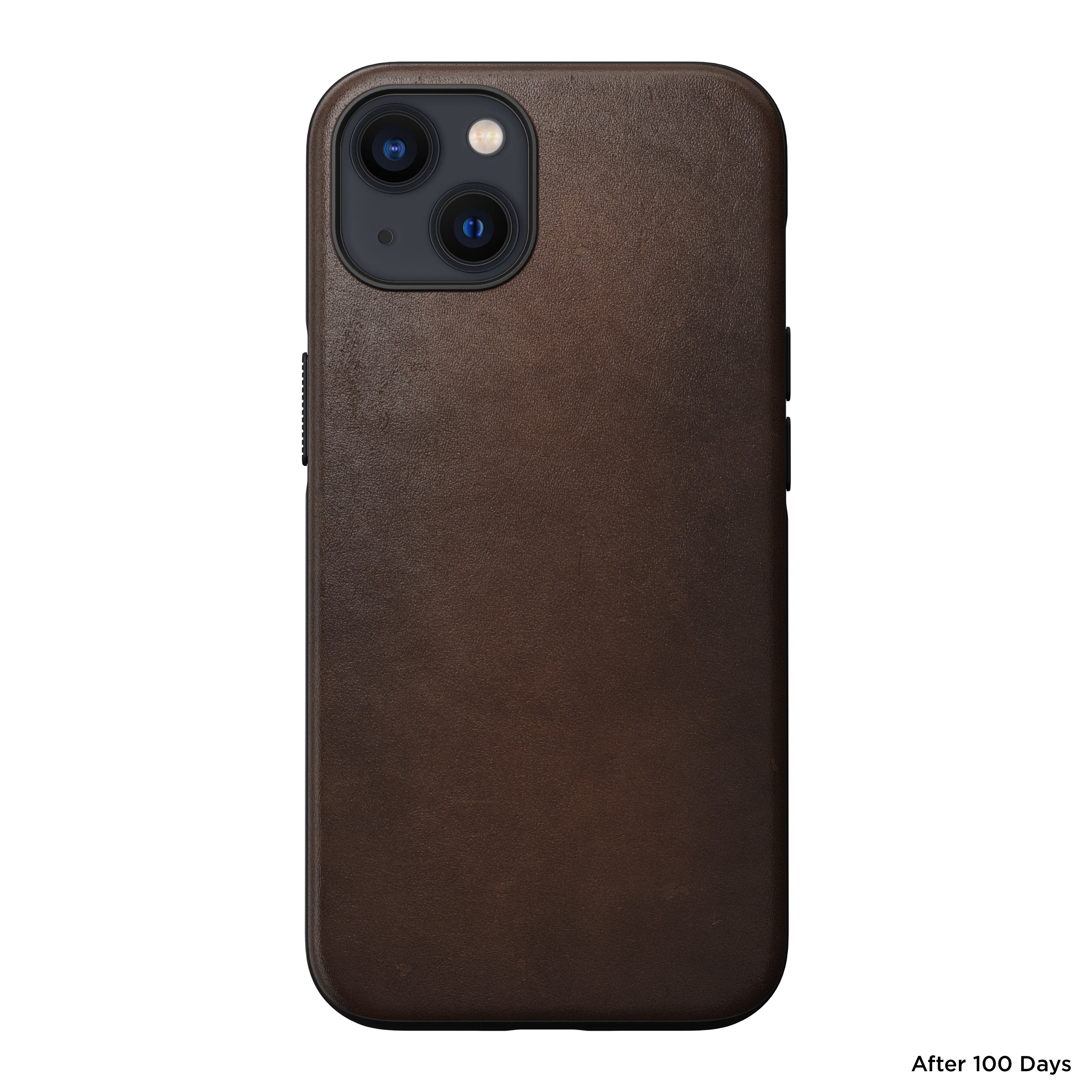 Modern Case Horween Leather MagSafe iPhone 13 Rustic Brown