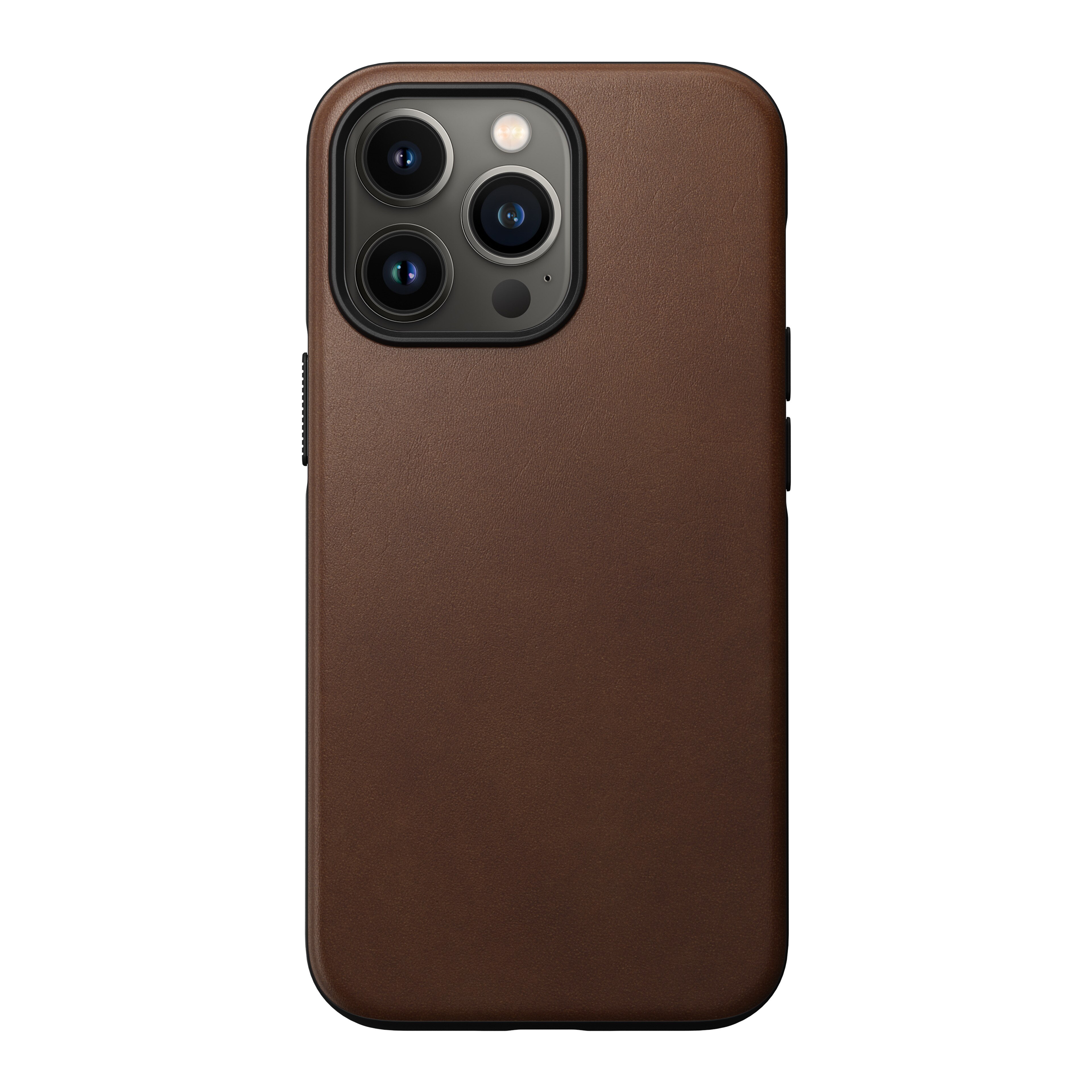 Modern Case Horween Leather MagSafe iPhone 13 Pro Rustic Brown