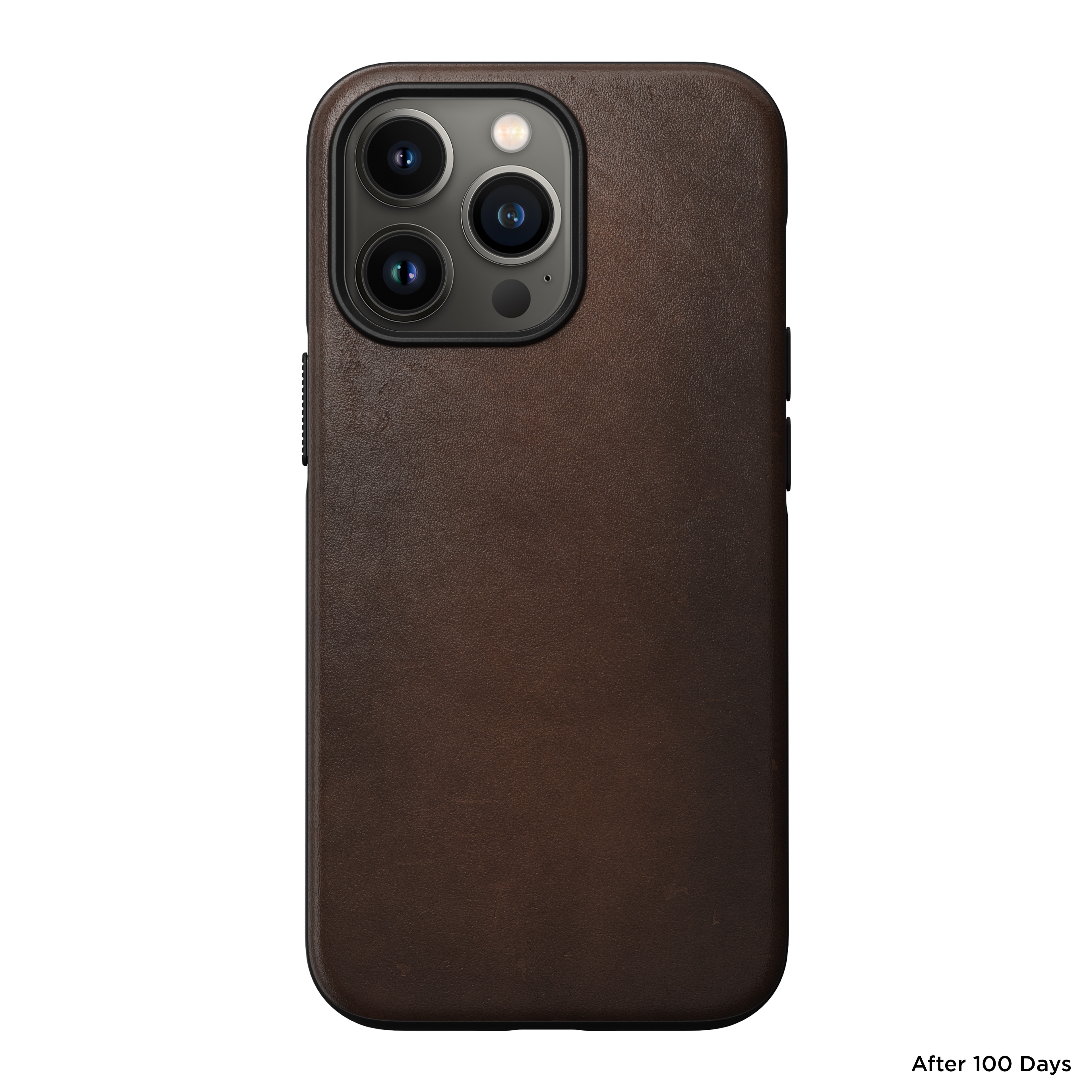 Modern Case Horween Leather MagSafe iPhone 13 Pro Rustic Brown