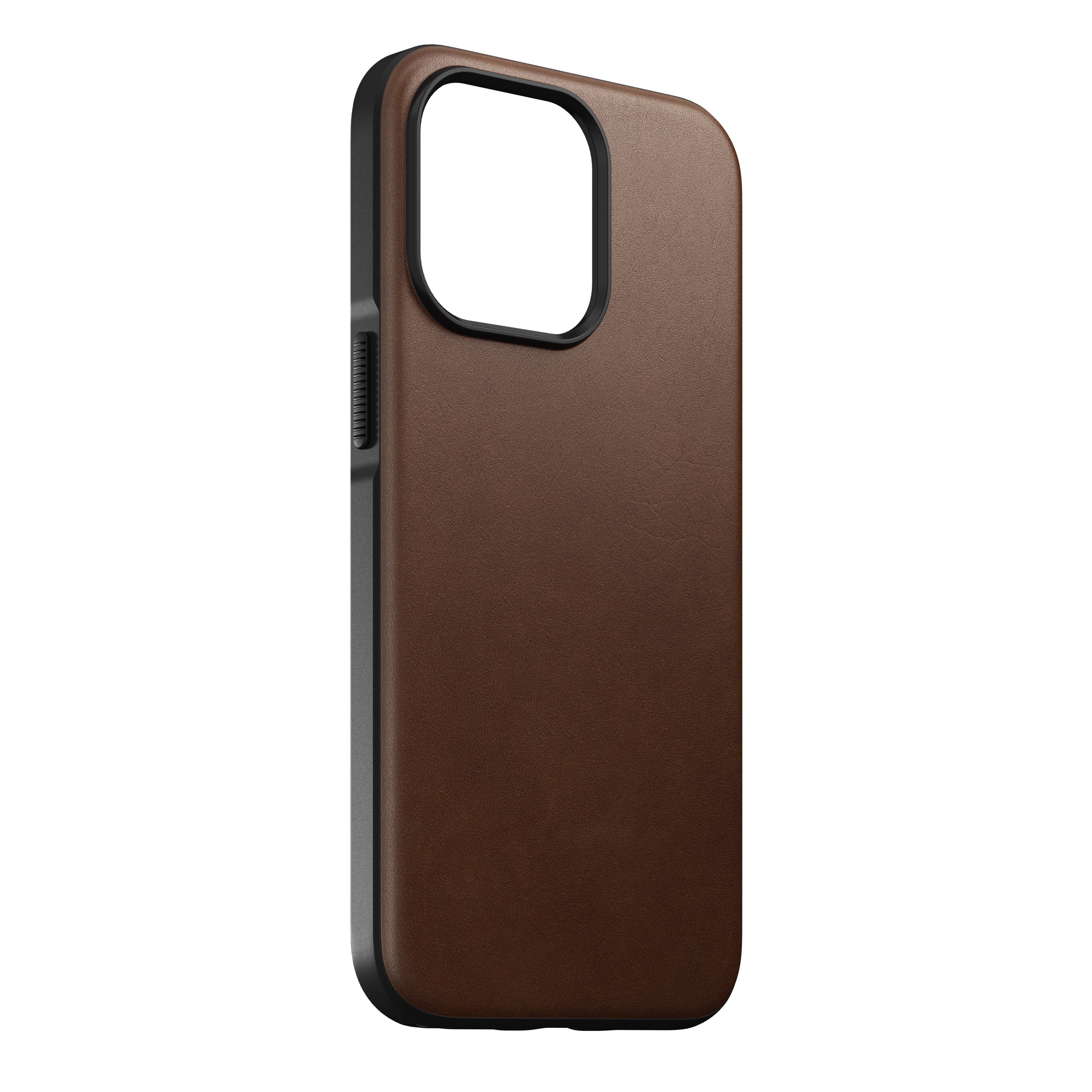 Modern Case Horween Leather MagSafe iPhone 13 Pro Rustic Brown