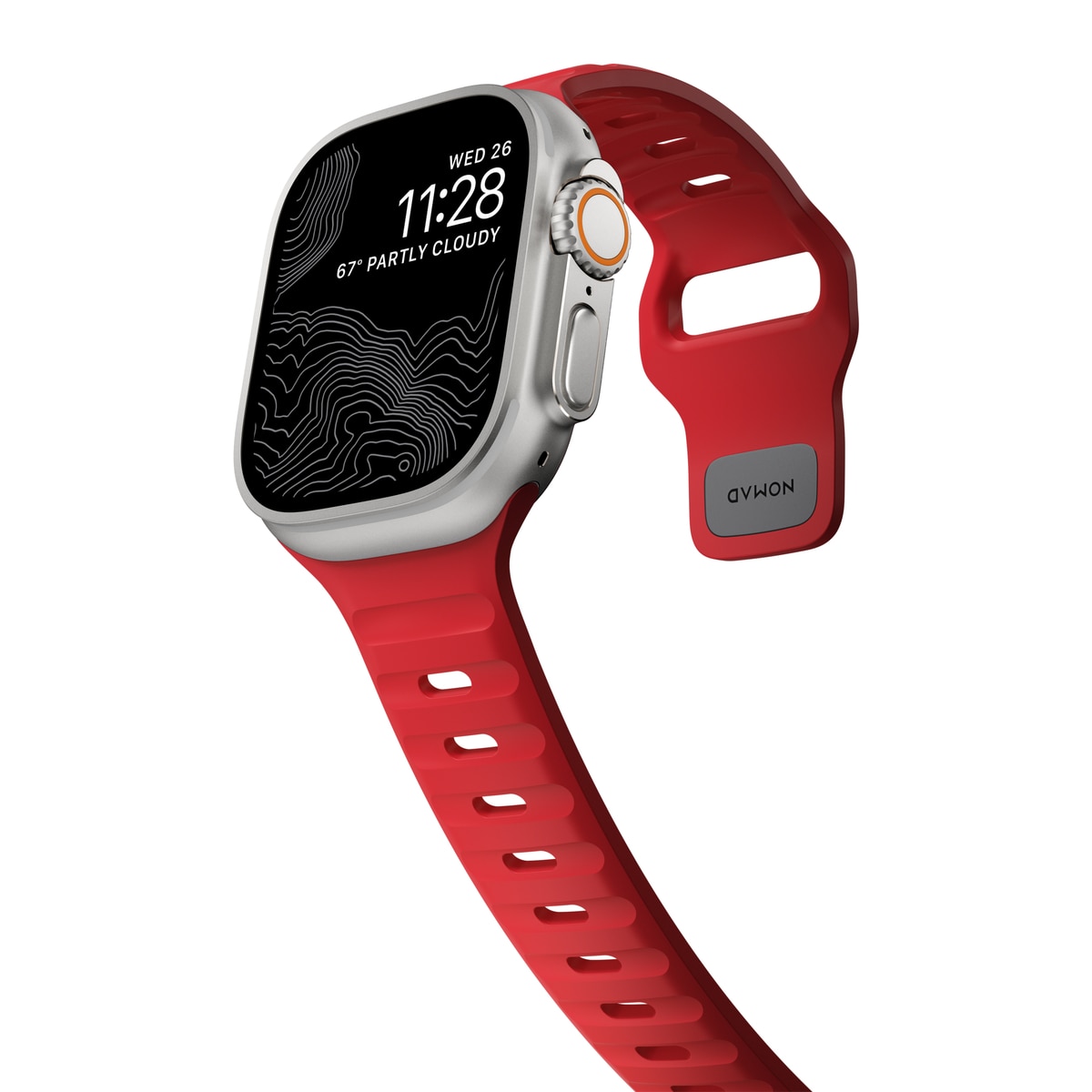 Sport Band Apple Watch Ultra 2 49mm Night Watch Red - Limited edition