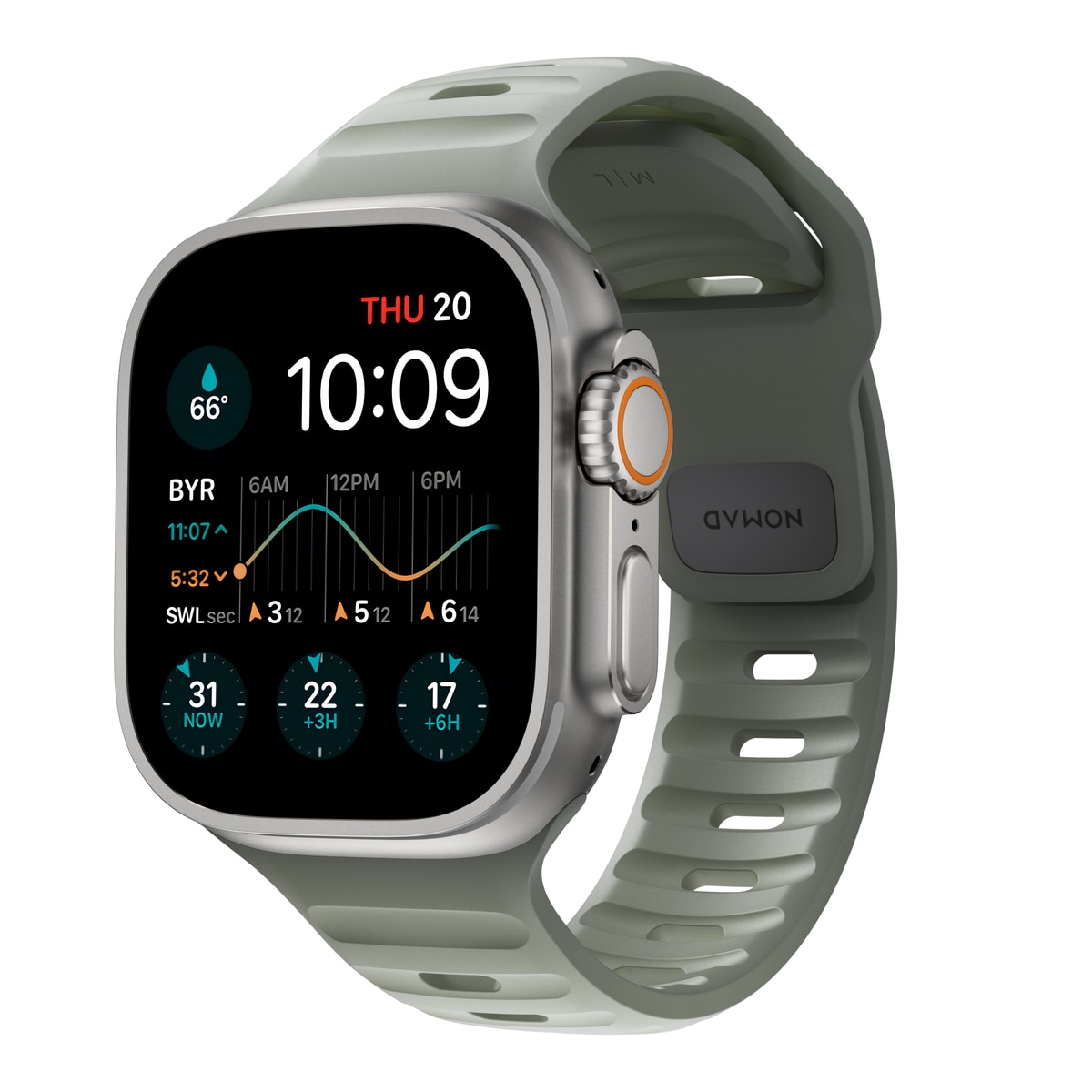 Sport Band Apple Watch SE 44mm Coastal Rock