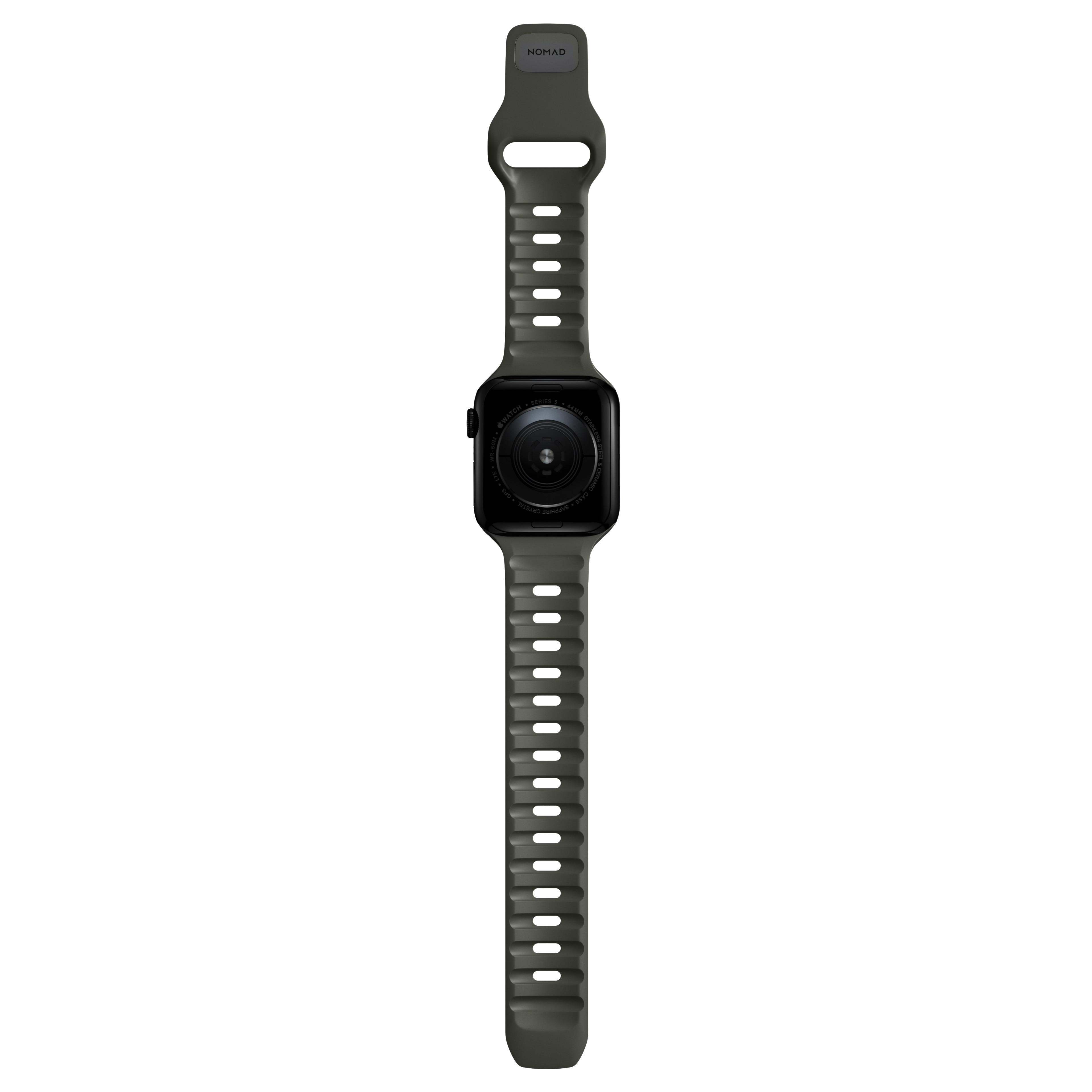 Sport Band Apple Watch 45mm Series 7 Ash Green