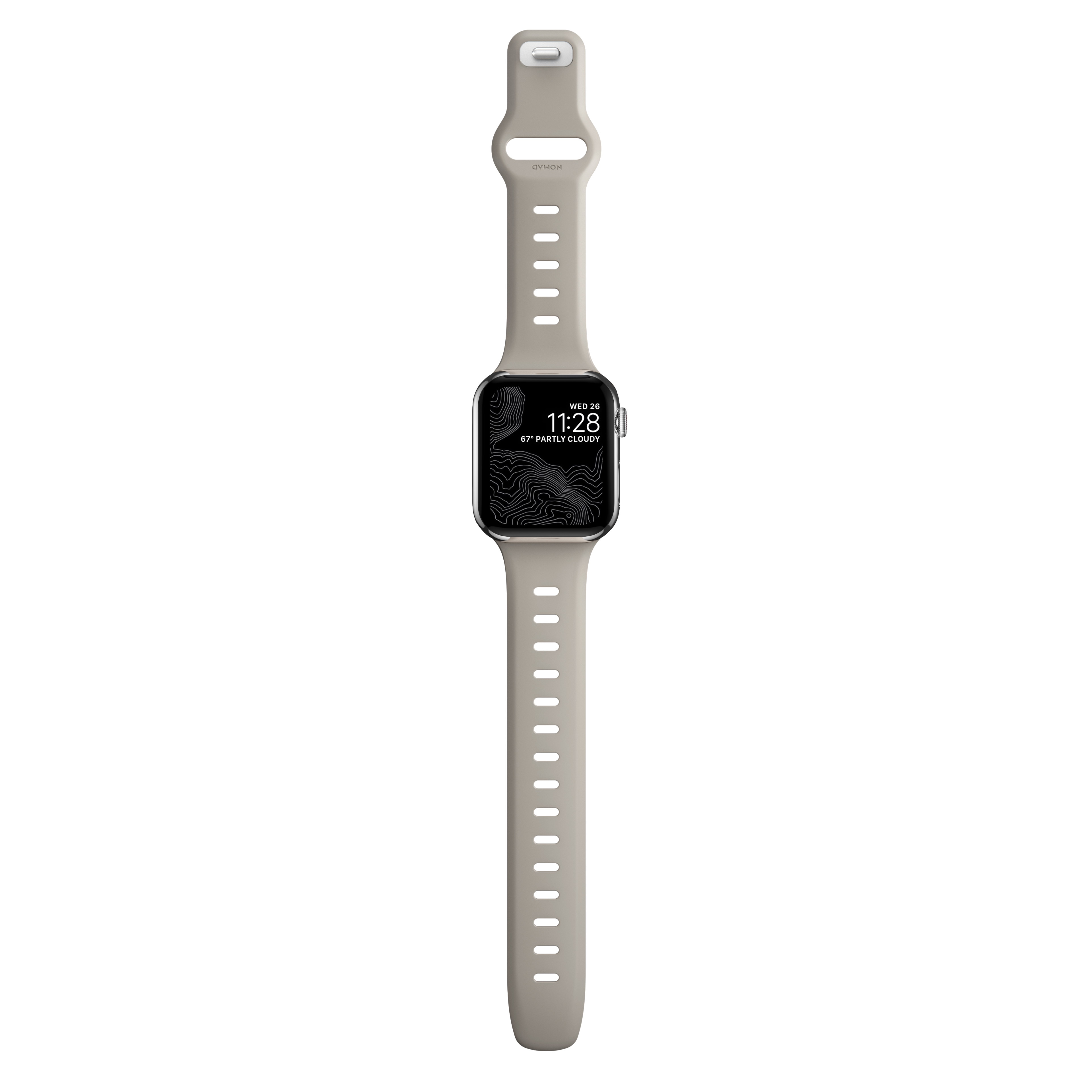 Sport Band Slim Apple Watch 42mm Bone