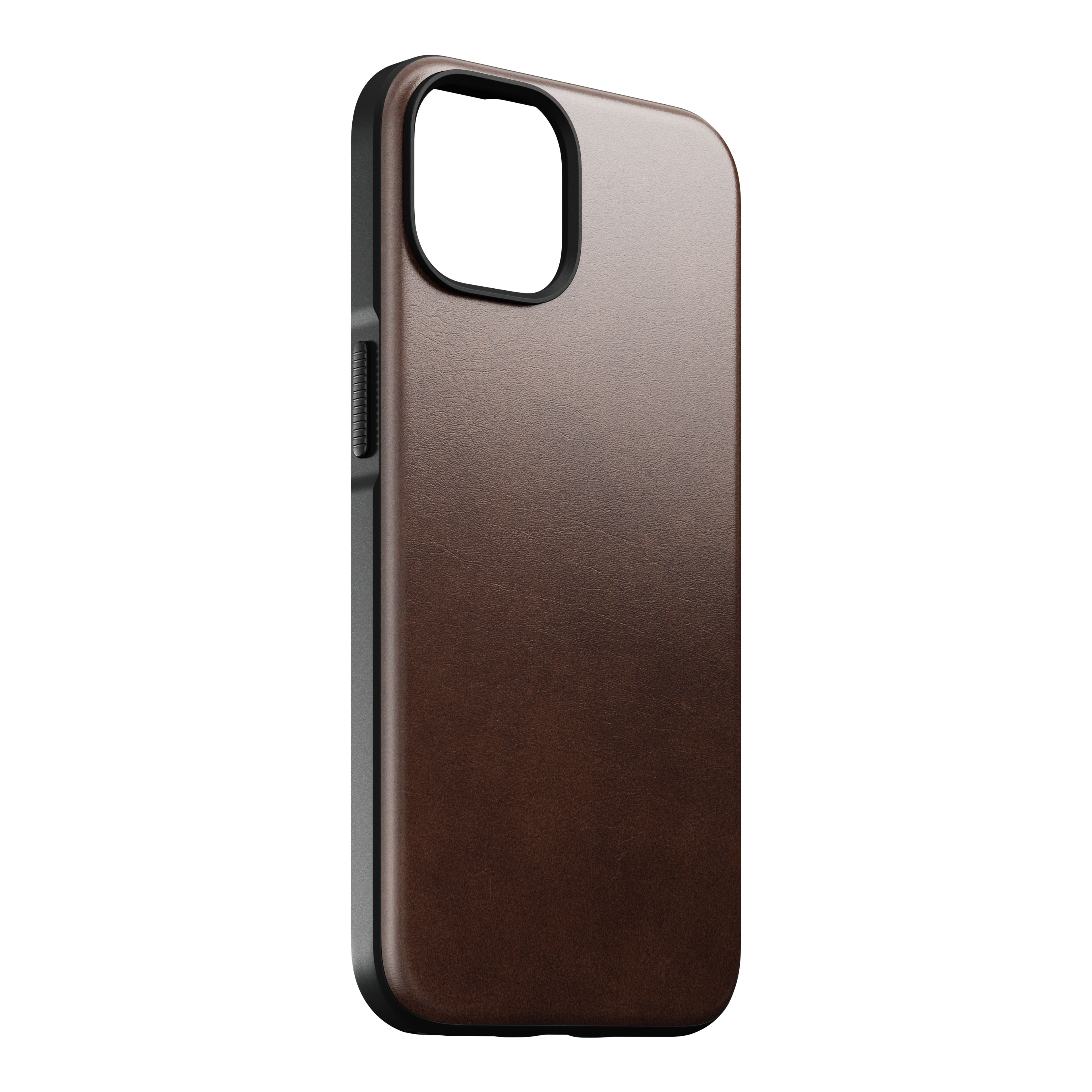 iPhone 14 Modern Leather Case MagSafe Brown