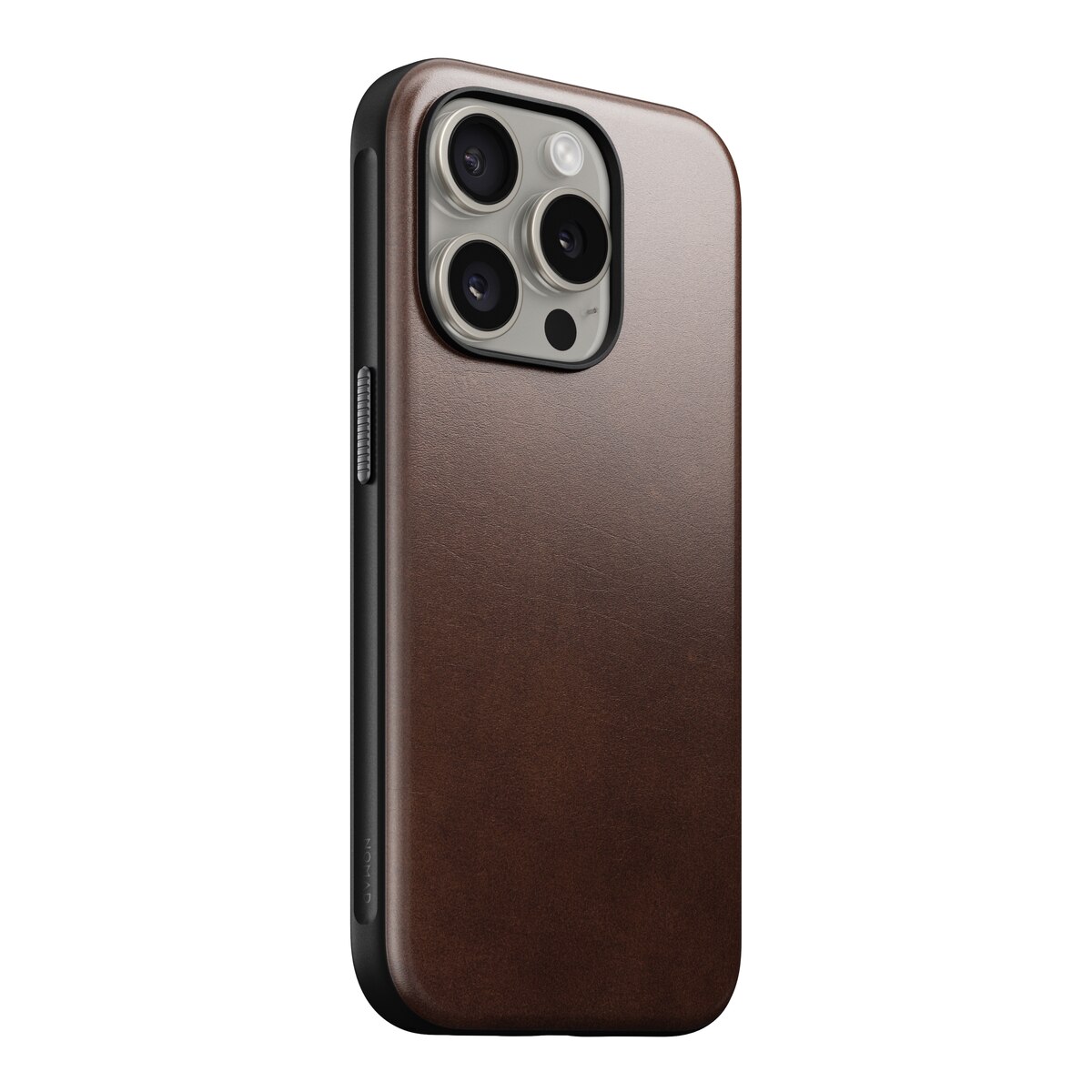 Modern Case Horween Leather MagSafe iPhone 15 Pro Rustic Brown