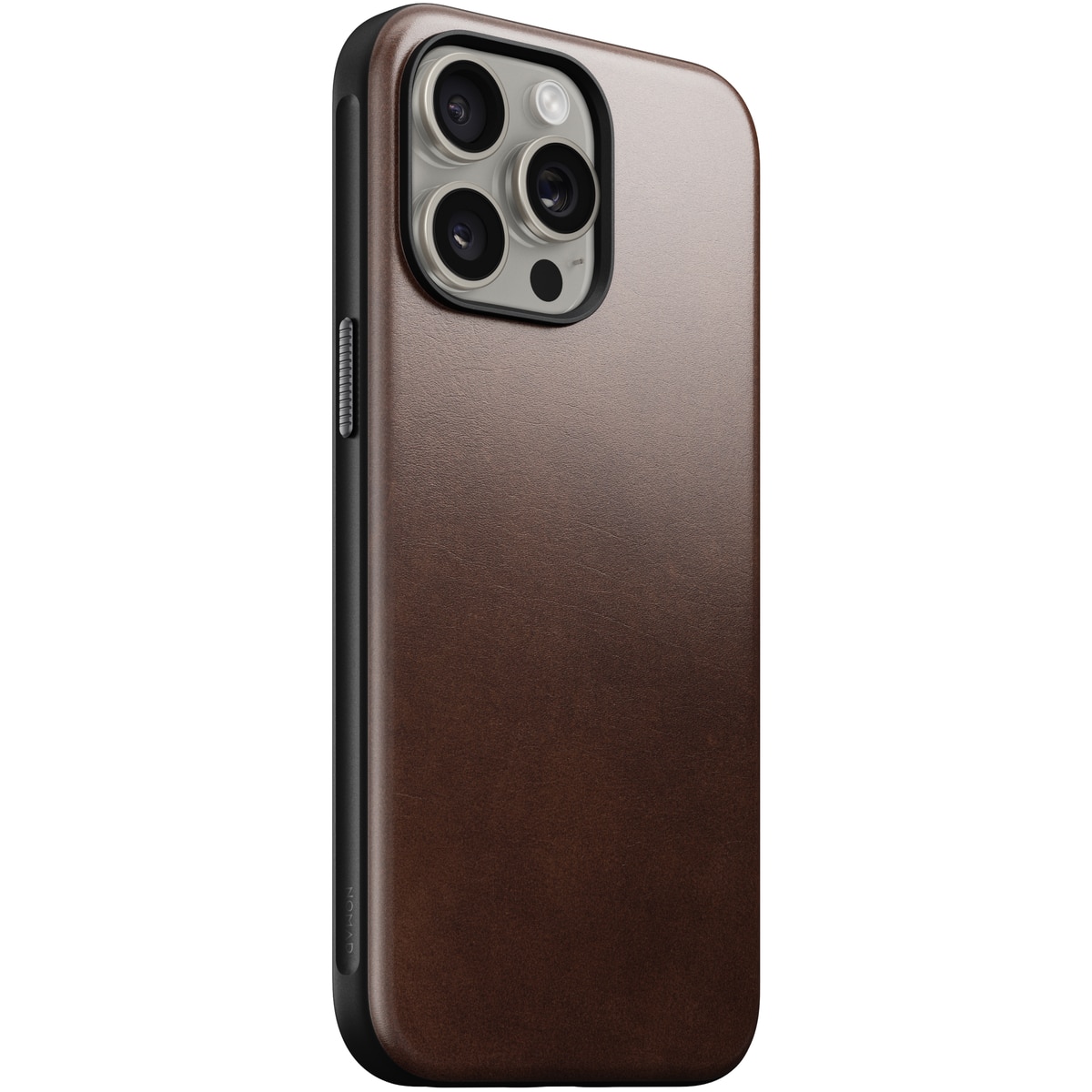 Modern Case Horween Leather MagSafe iPhone 15 Pro Max Rustic Brown