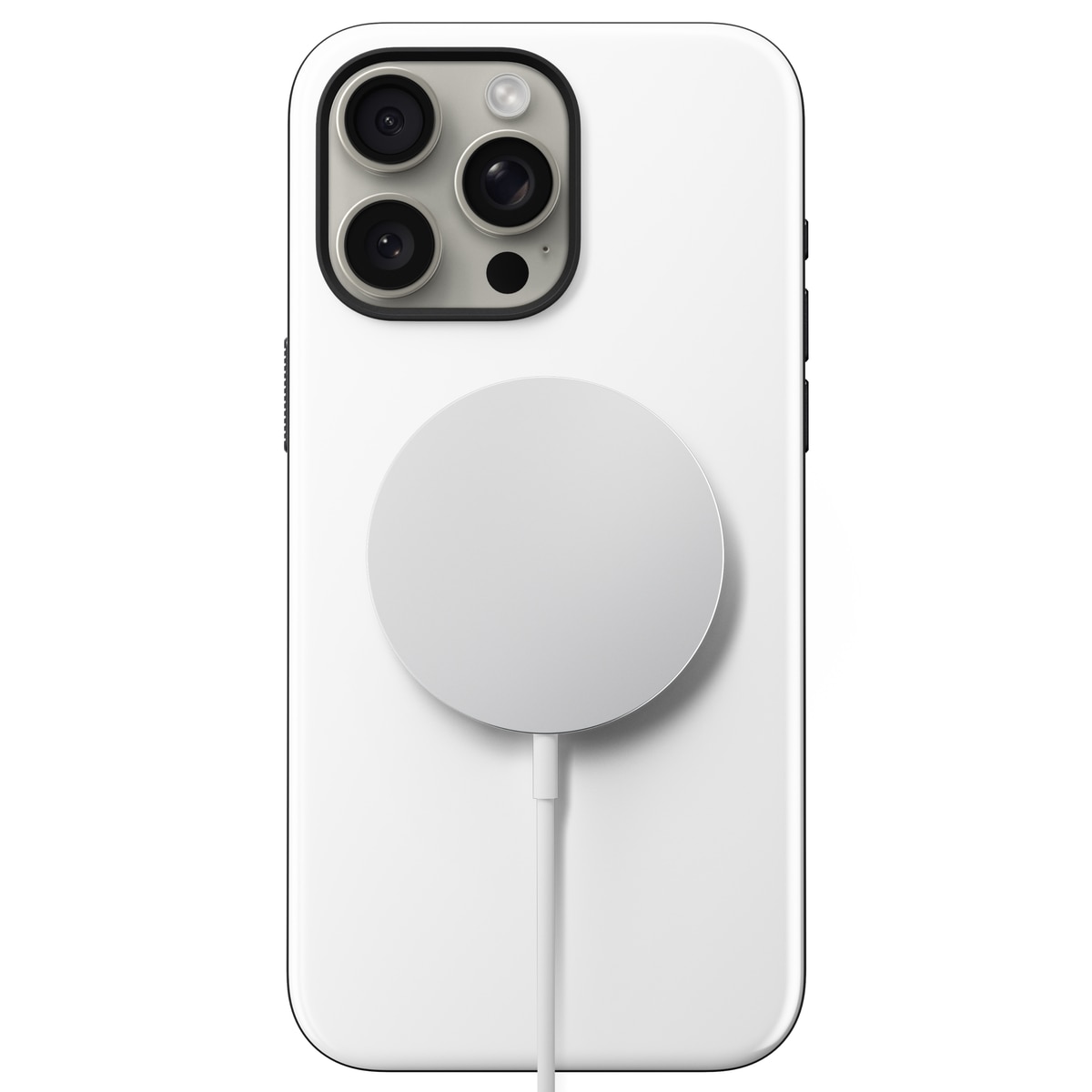 iPhone 15 Pro Max Sport Case MagSafe White