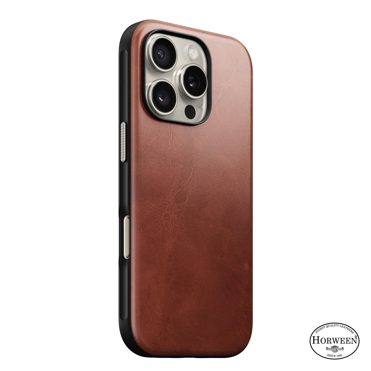Modern Case Horween Leather MagSafe iPhone 16 Pro Olde Dublin