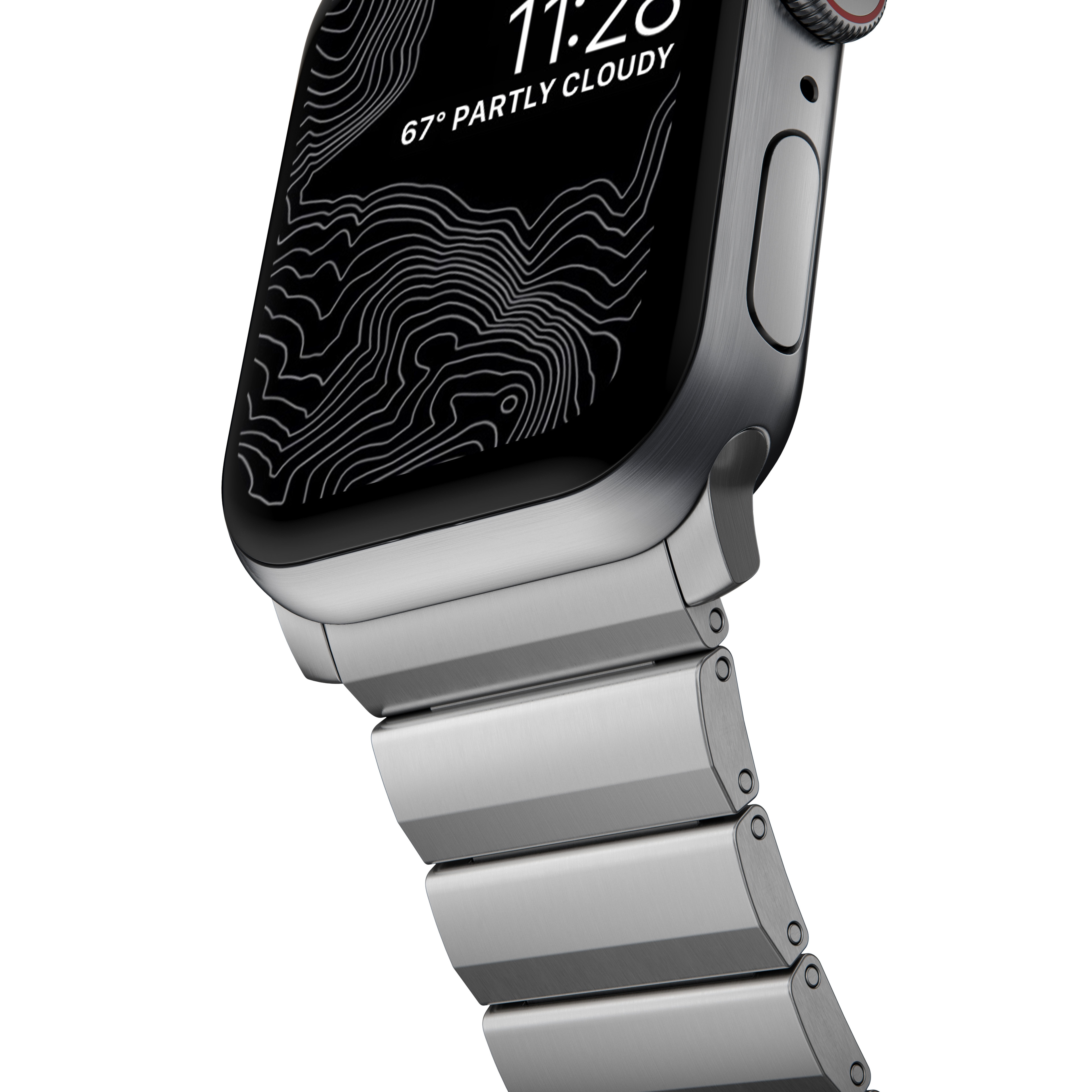 Titanium Band Apple Watch Ultra 2 49mm Silver