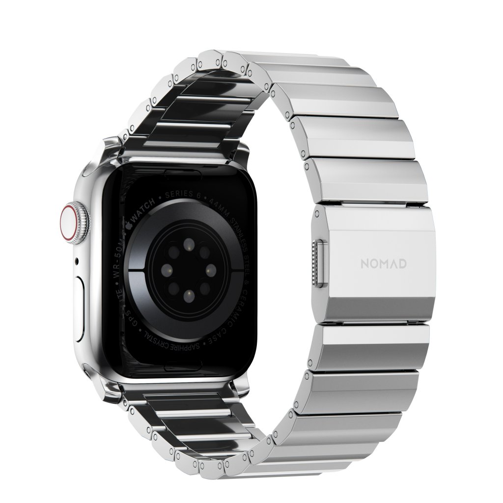 Steel Band Apple Watch SE 44mm Silver