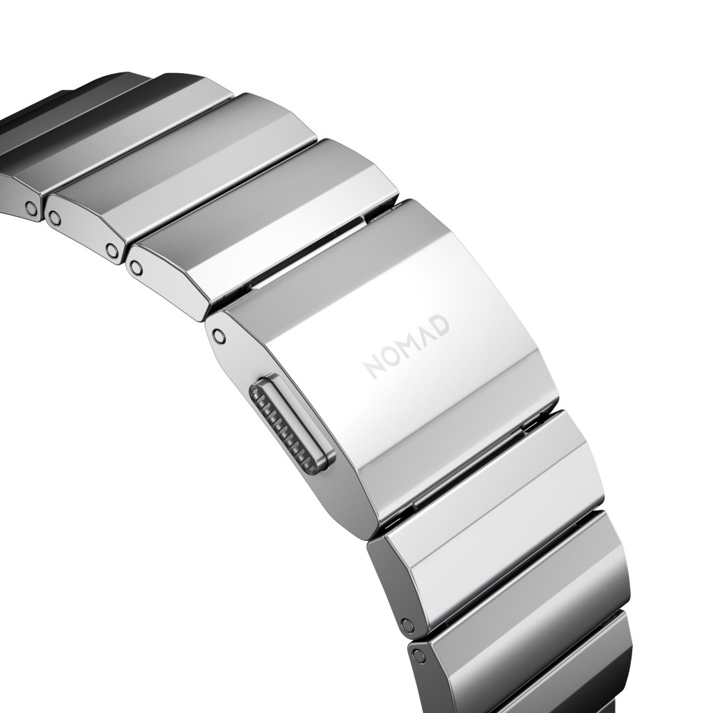 Steel Band Apple Watch 41mm Series 8 Silver