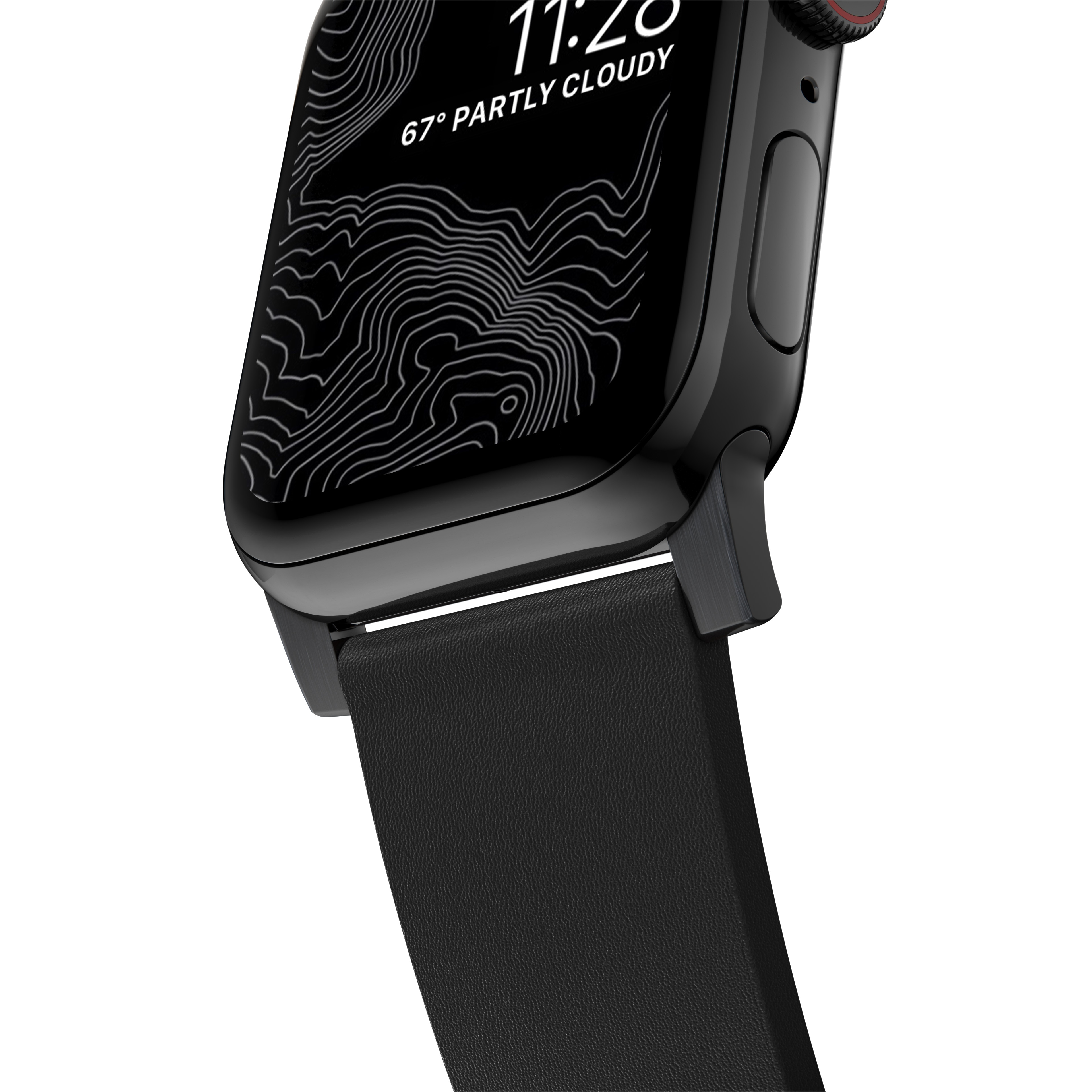 Active Band Pro Apple Watch 44mm Black (Black Hardware)