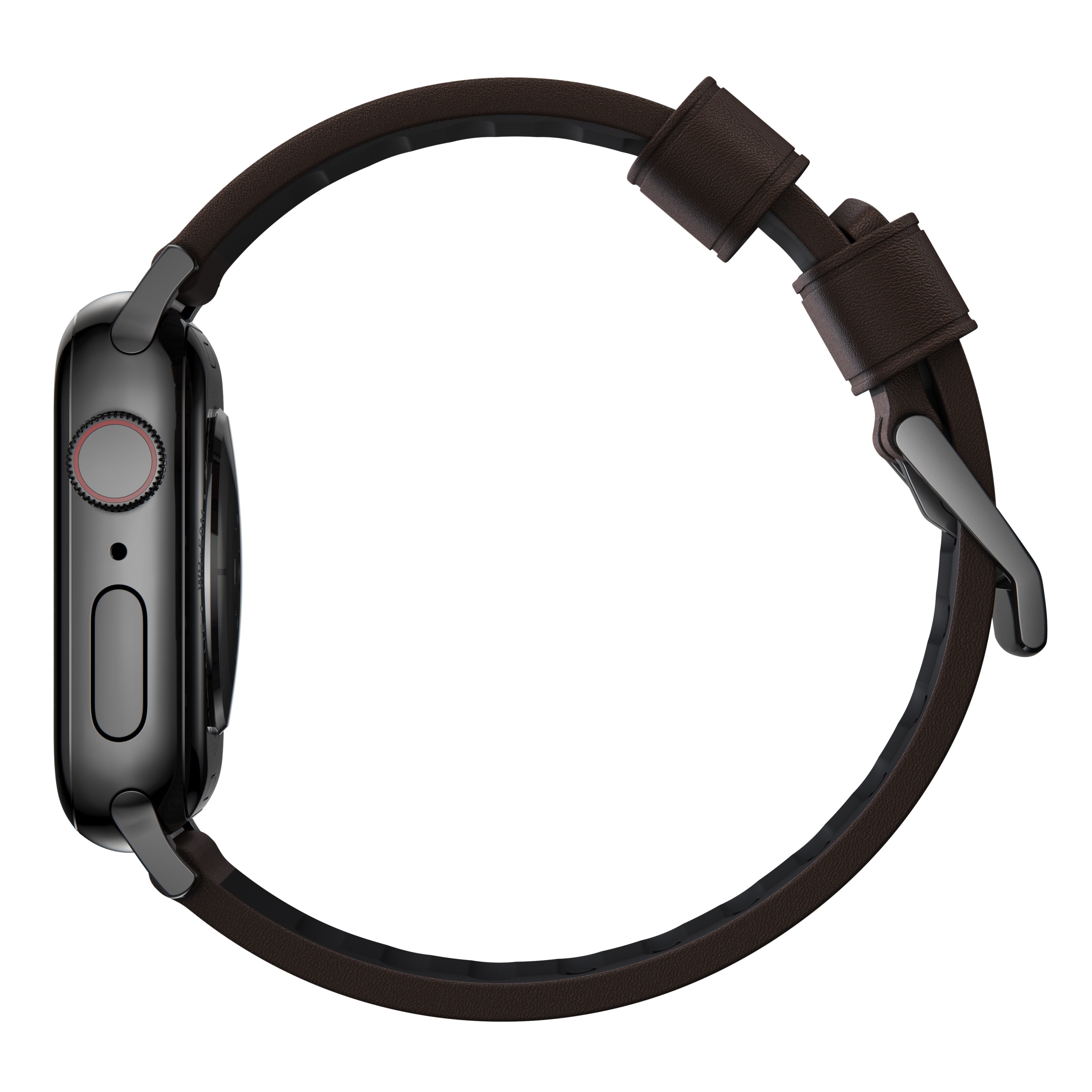 Active Band Pro Apple Watch 45mm Series 9 Classic Brown (Black Hardware)