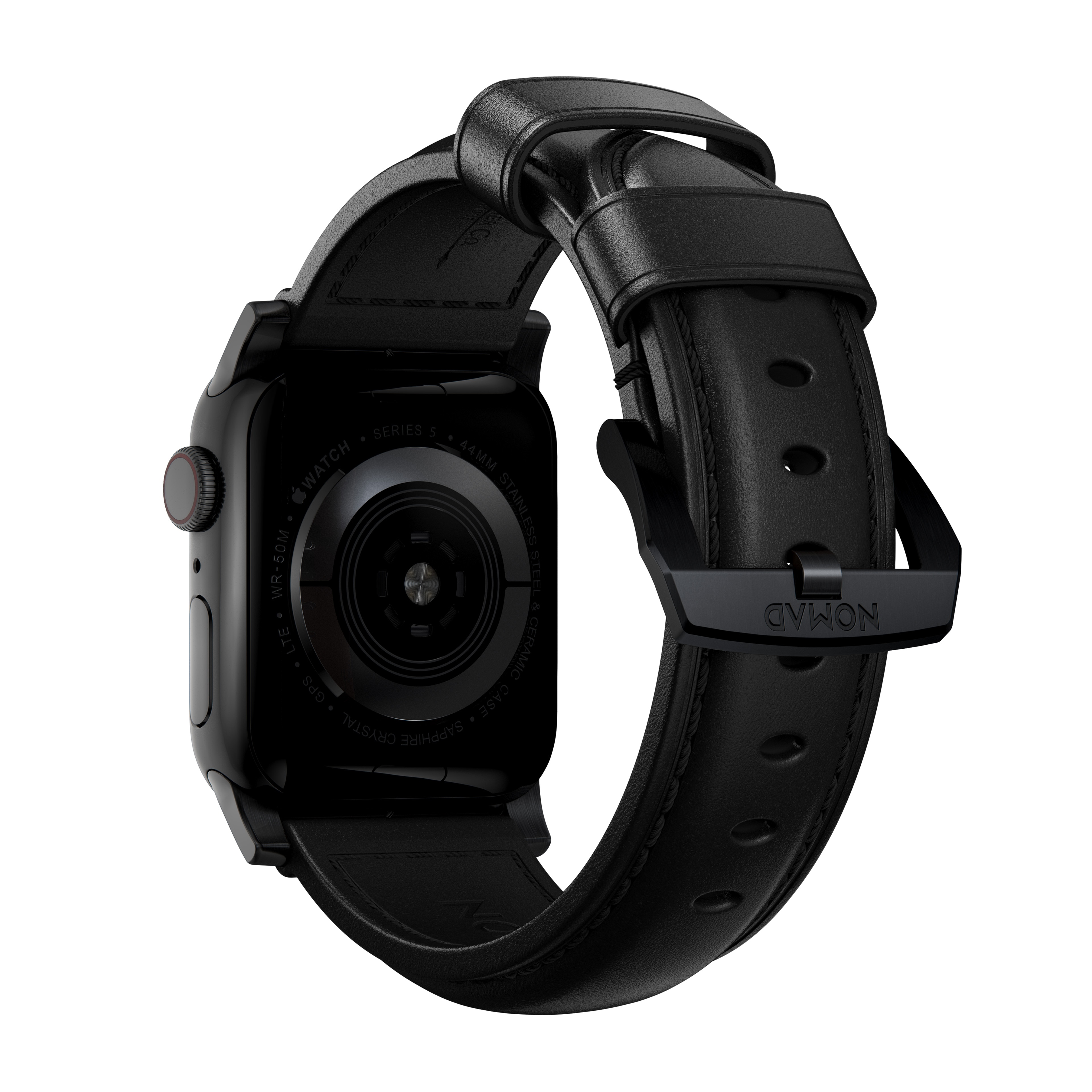 Traditional Band Apple Watch 41mm Series 8 Black (Black Hardware)