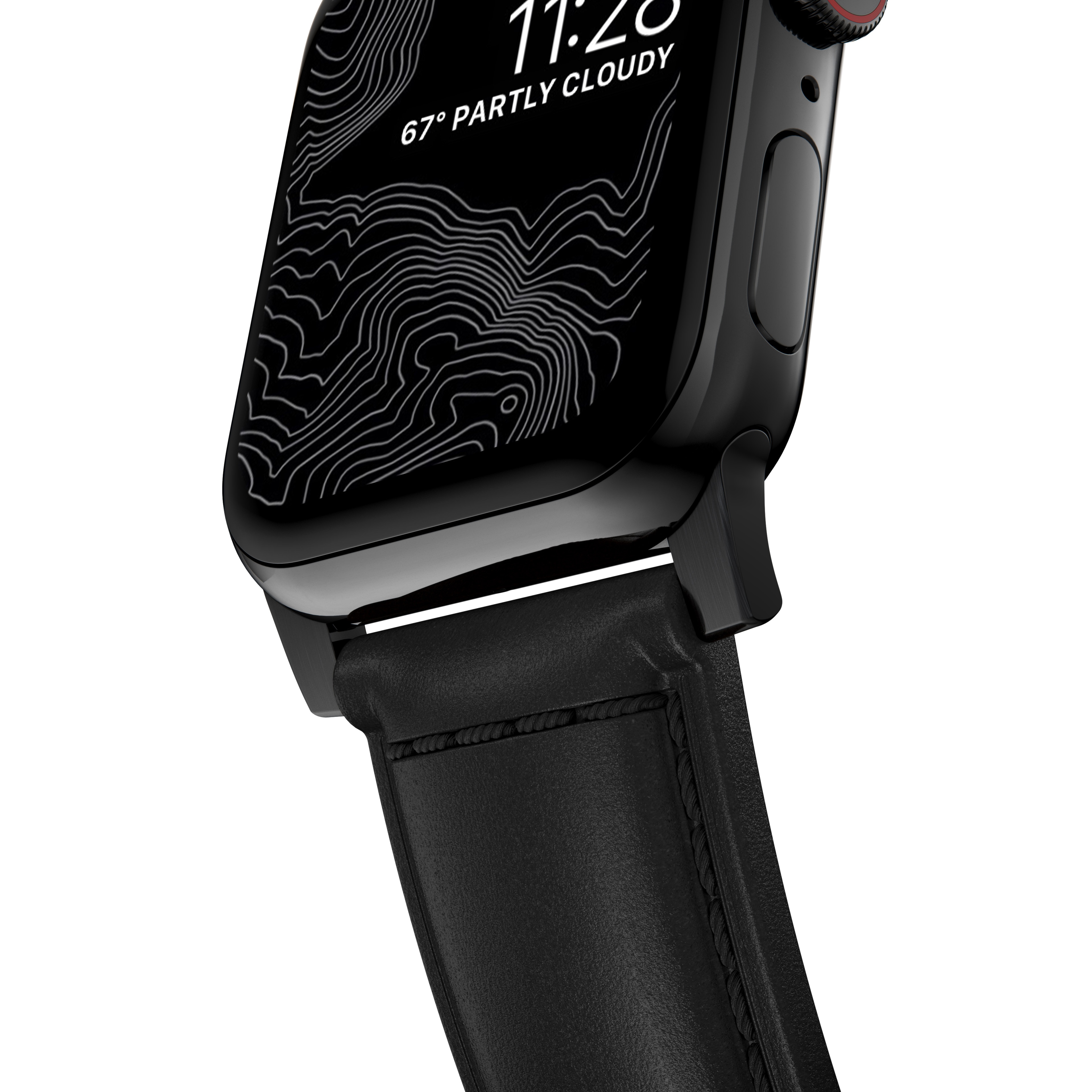 Traditional Band Apple Watch 40mm Black (Black Hardware)