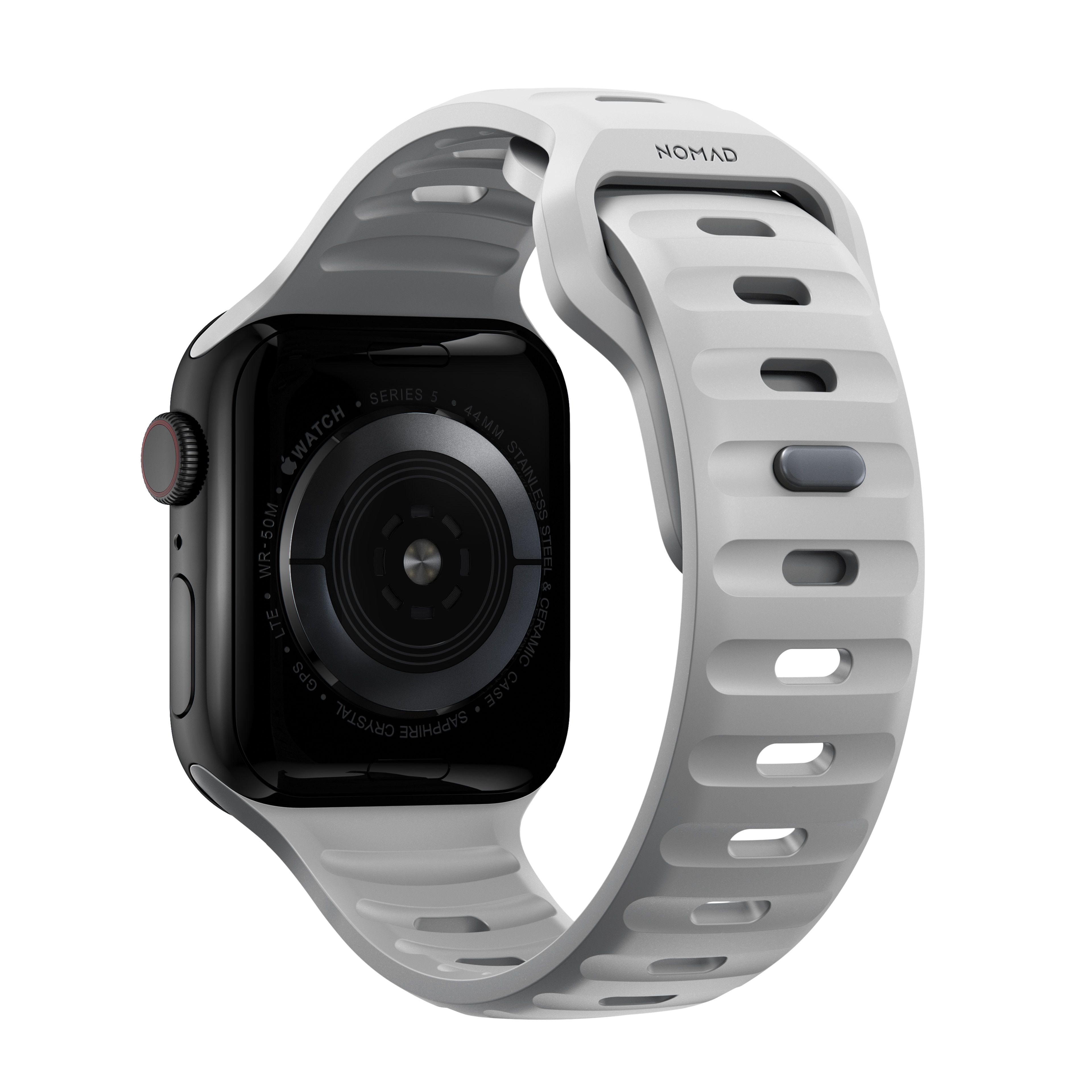 Sport Band Apple Watch 45mm Series 8 Lunar Gray