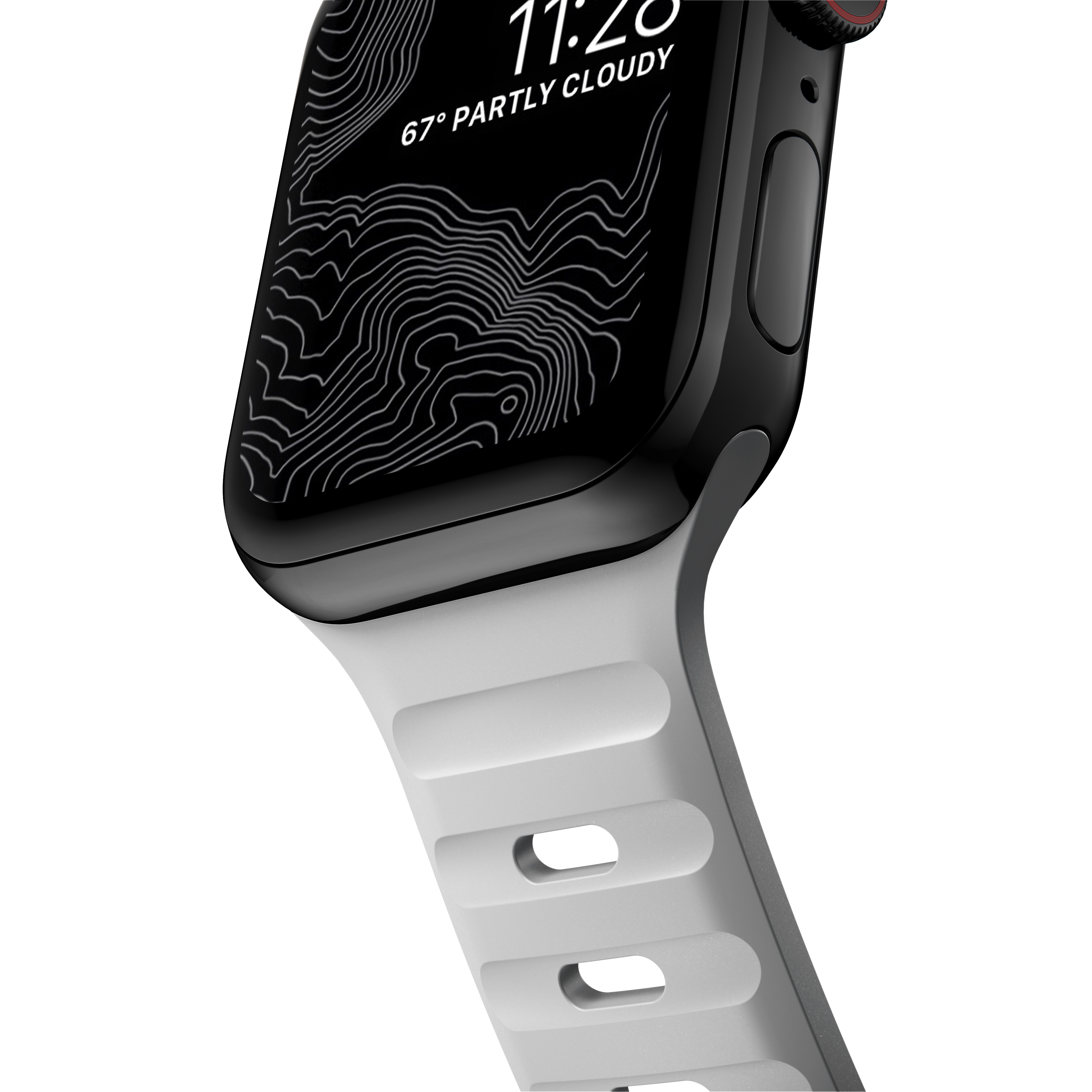 Sport Band Apple Watch 41mm Series 7 Lunar Grey