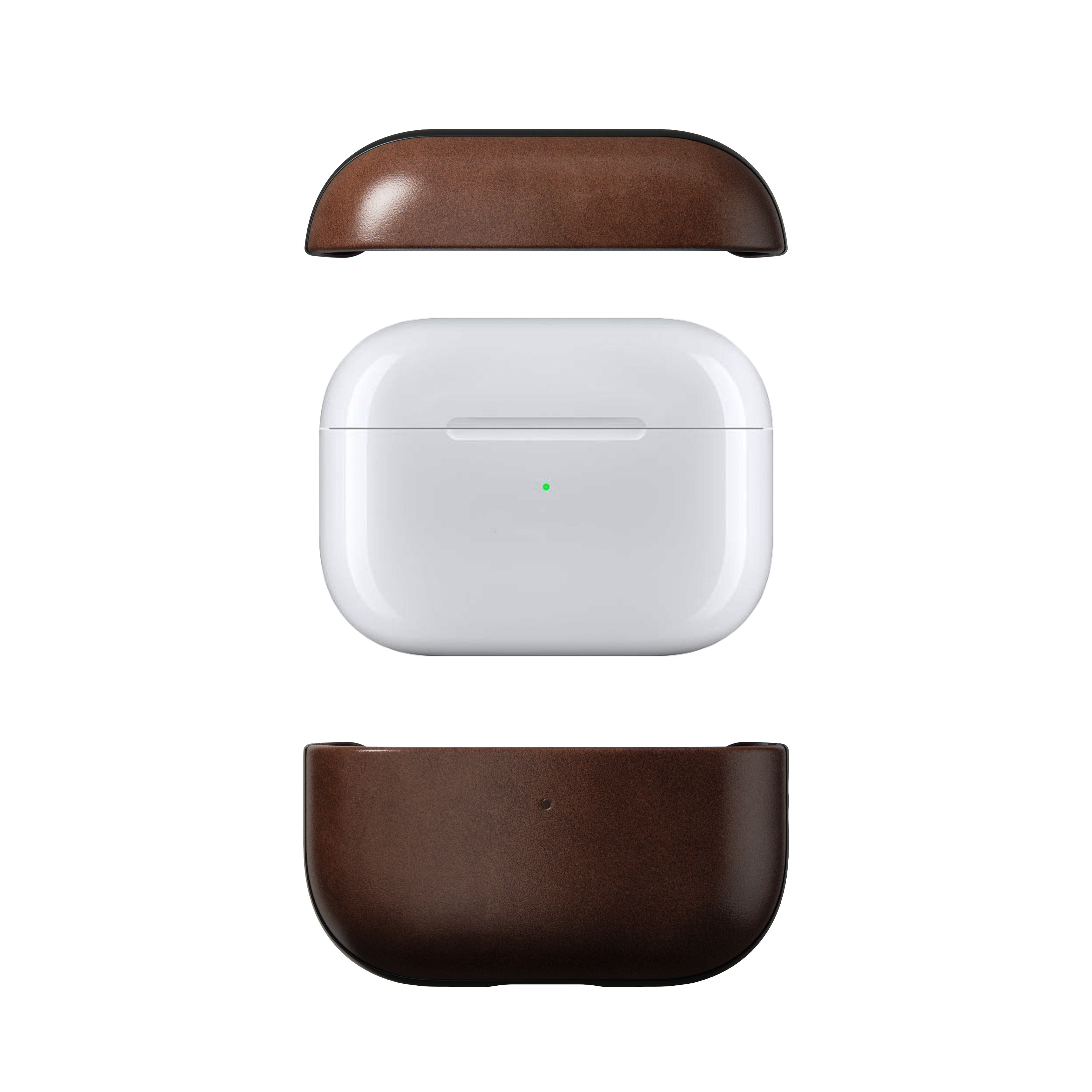 Modern Case Horween Leather AirPods Pro 2 Rustic Brown