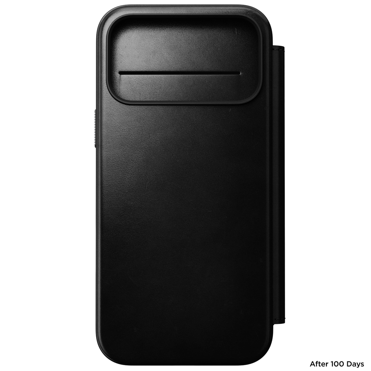 Modern Horween Leather Folio MagSafe iPhone 17 Pro Max Black