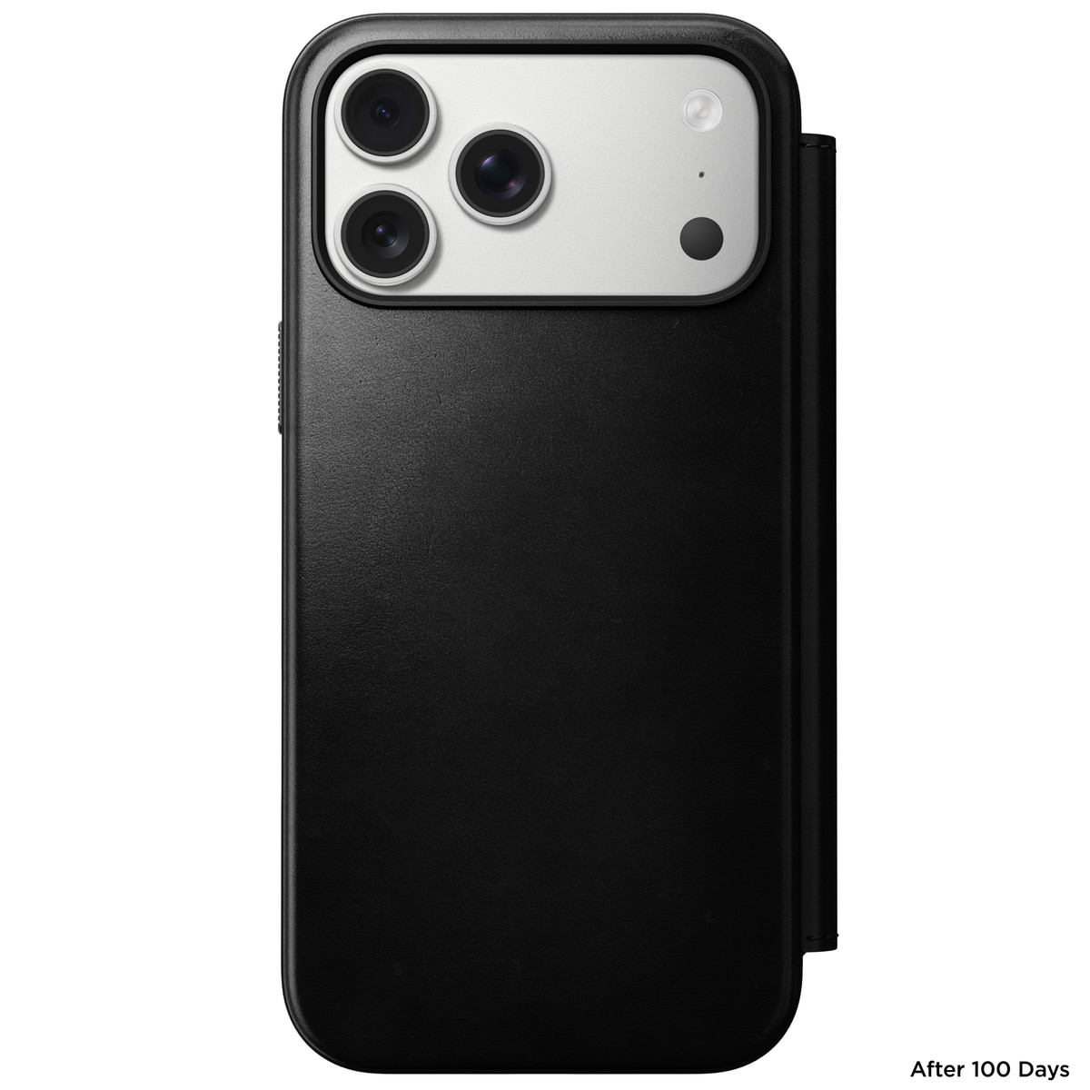 Modern Horween Leather Folio MagSafe iPhone 17 Pro Max Black