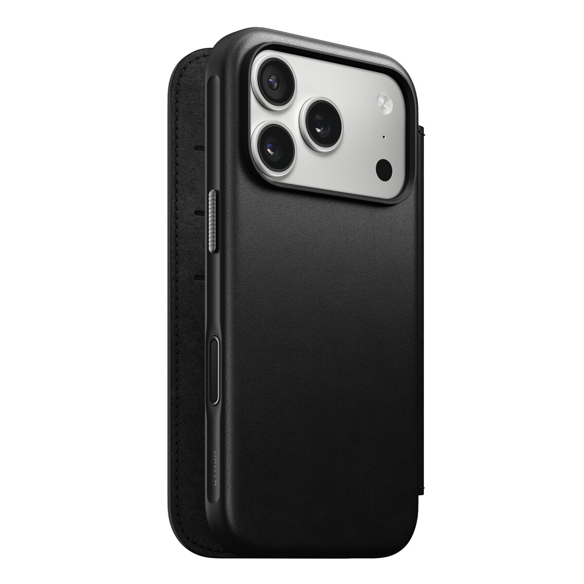 Modern Leather Folio MagSafe iPhone 17 Pro Black