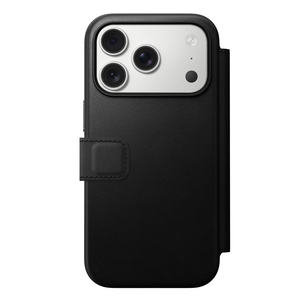 Modern Leather Folio MagSafe iPhone 17 Pro Black