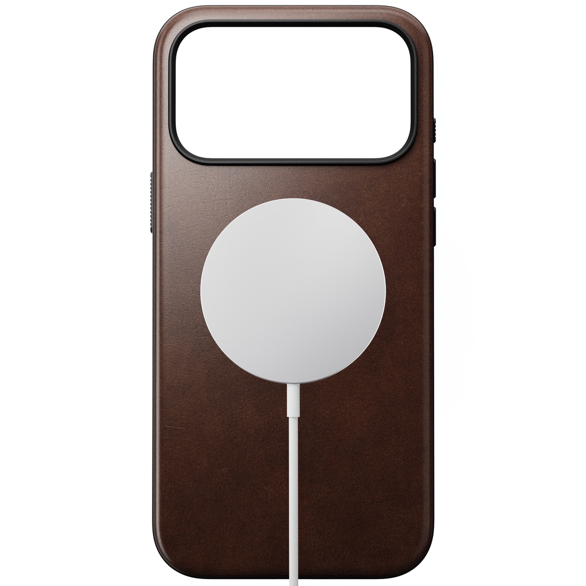 Modern Case Horween Leather MagSafe iPhone 17 Pro Max Rustic Brown